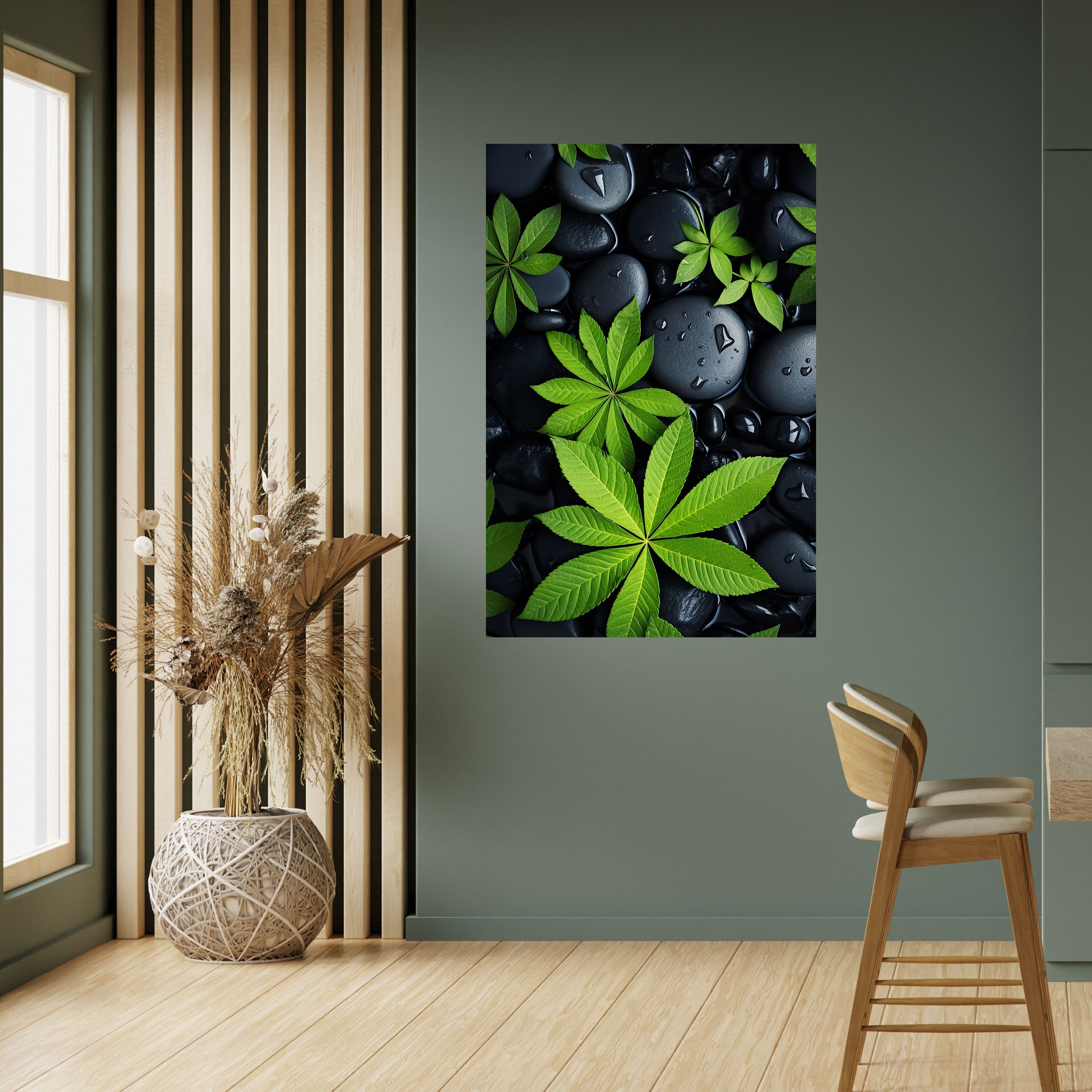 NATURE'S EMBRACE Peel and Stick Vertical Poster