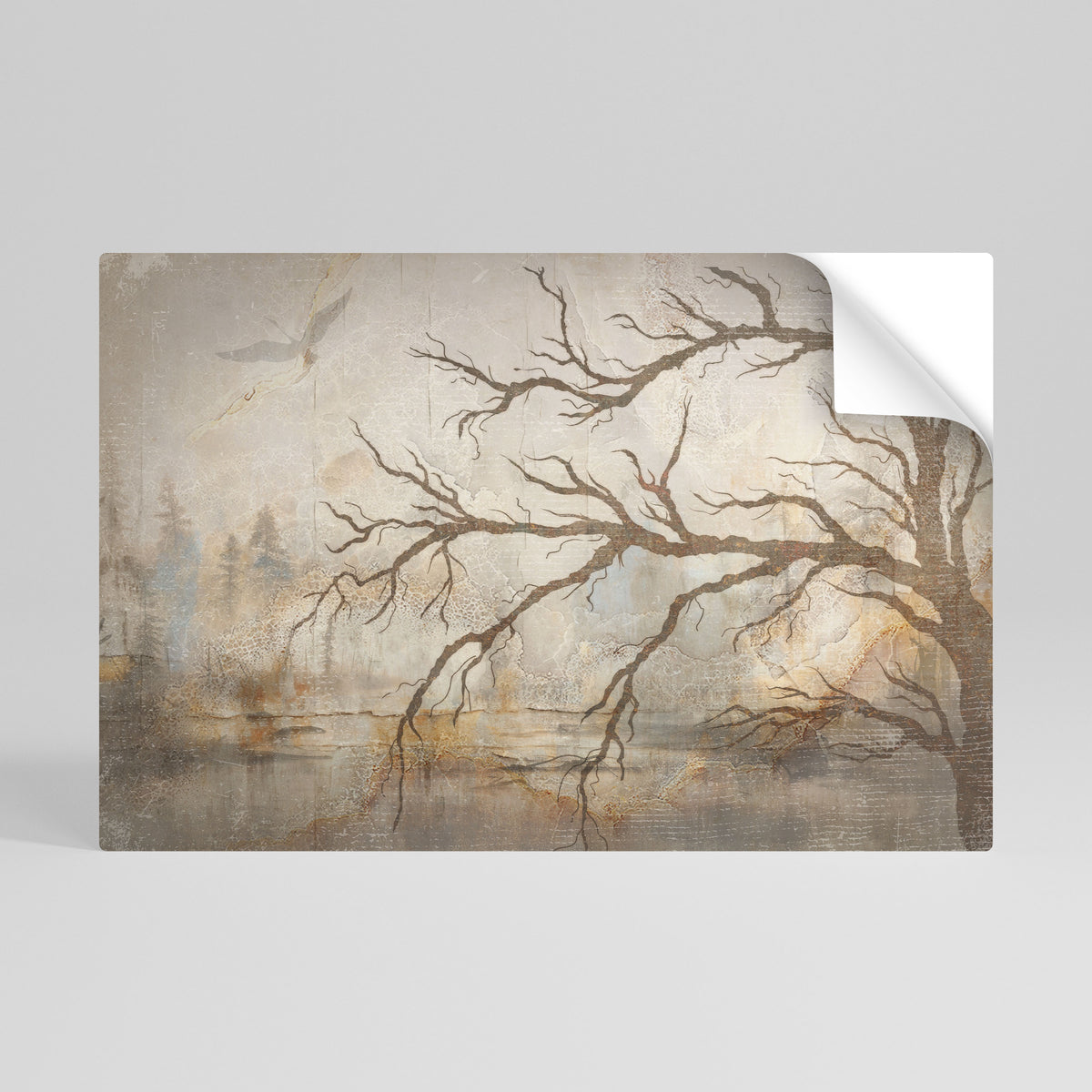 FLIGHT OF FANTASY Selbstklebendes Horizontal-Poster