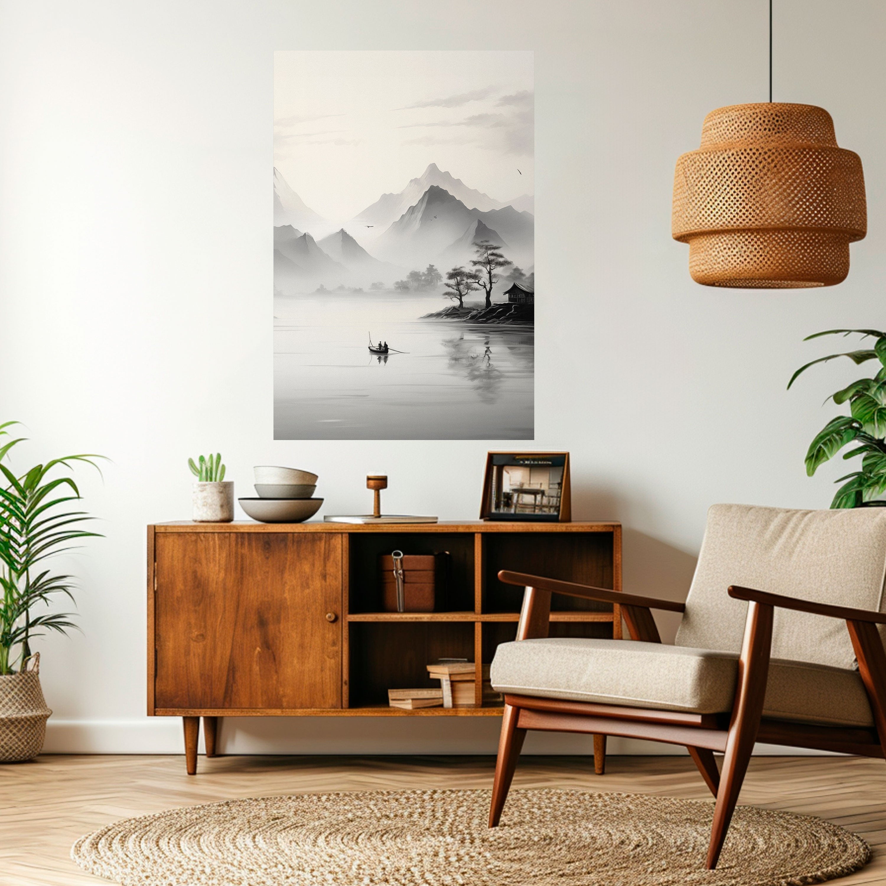 ASIAN VENTURE Peel and Stick Vertical Poster