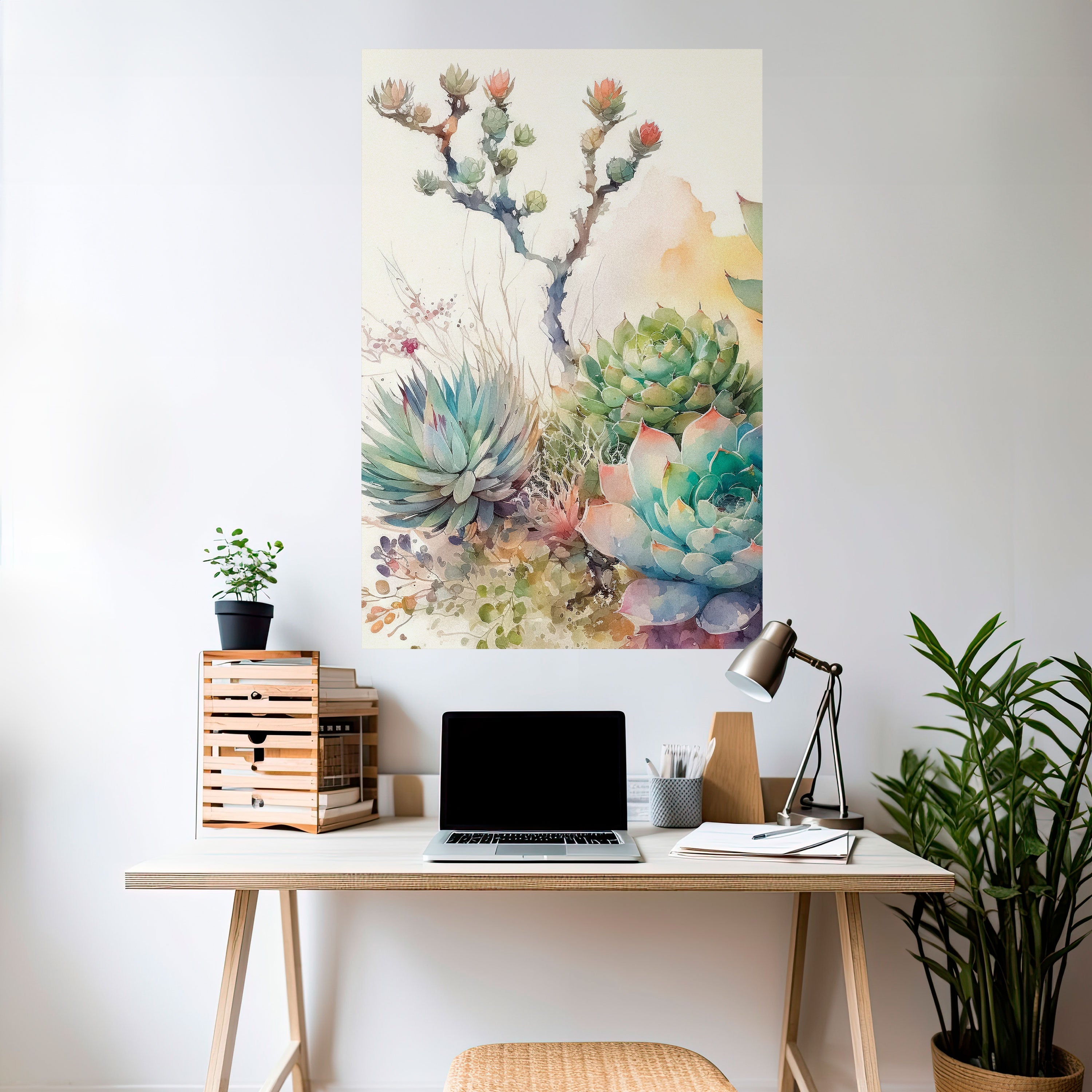 SECRET GARDEN Peel and Stick Vertical Poster
