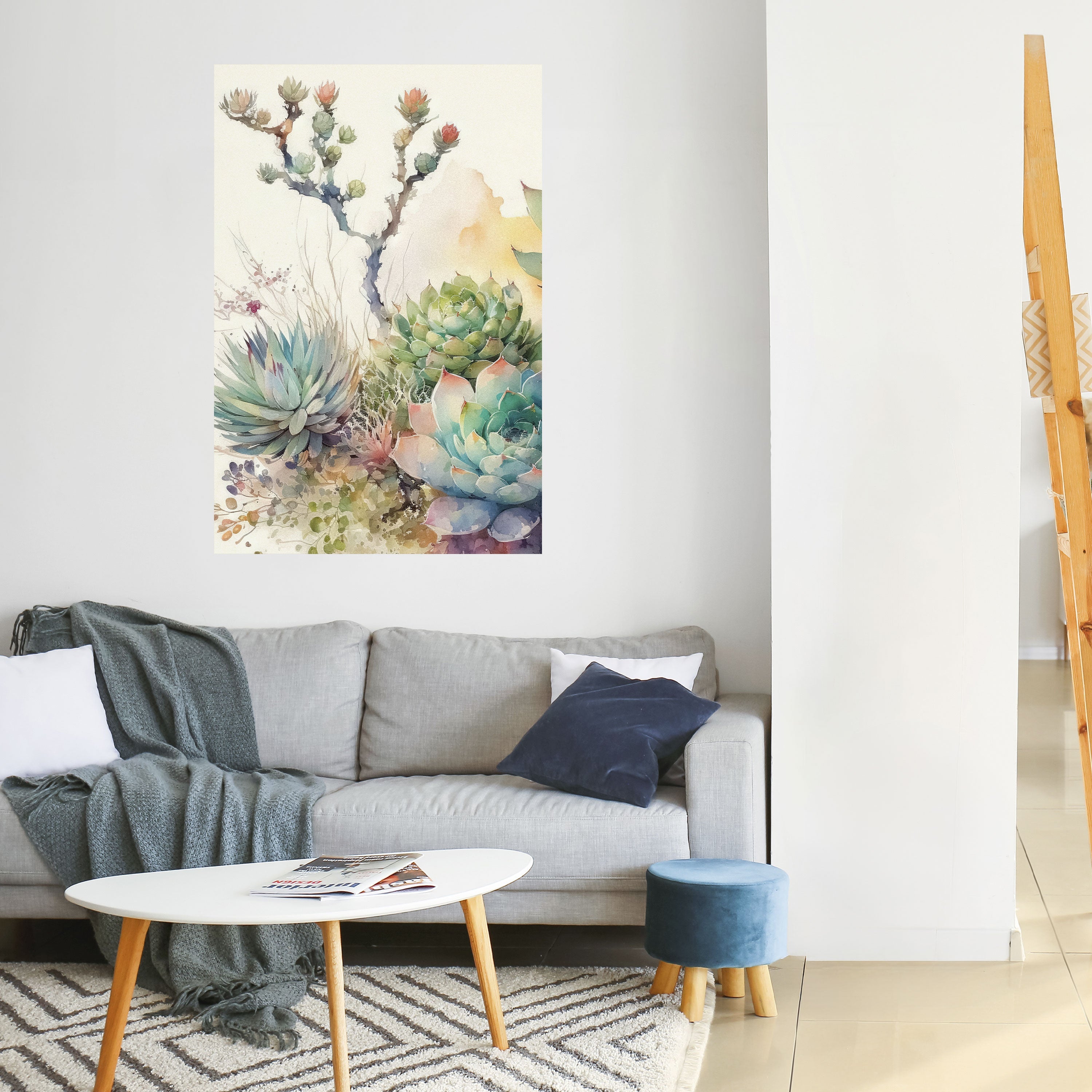SECRET GARDEN Peel and Stick Vertical Poster