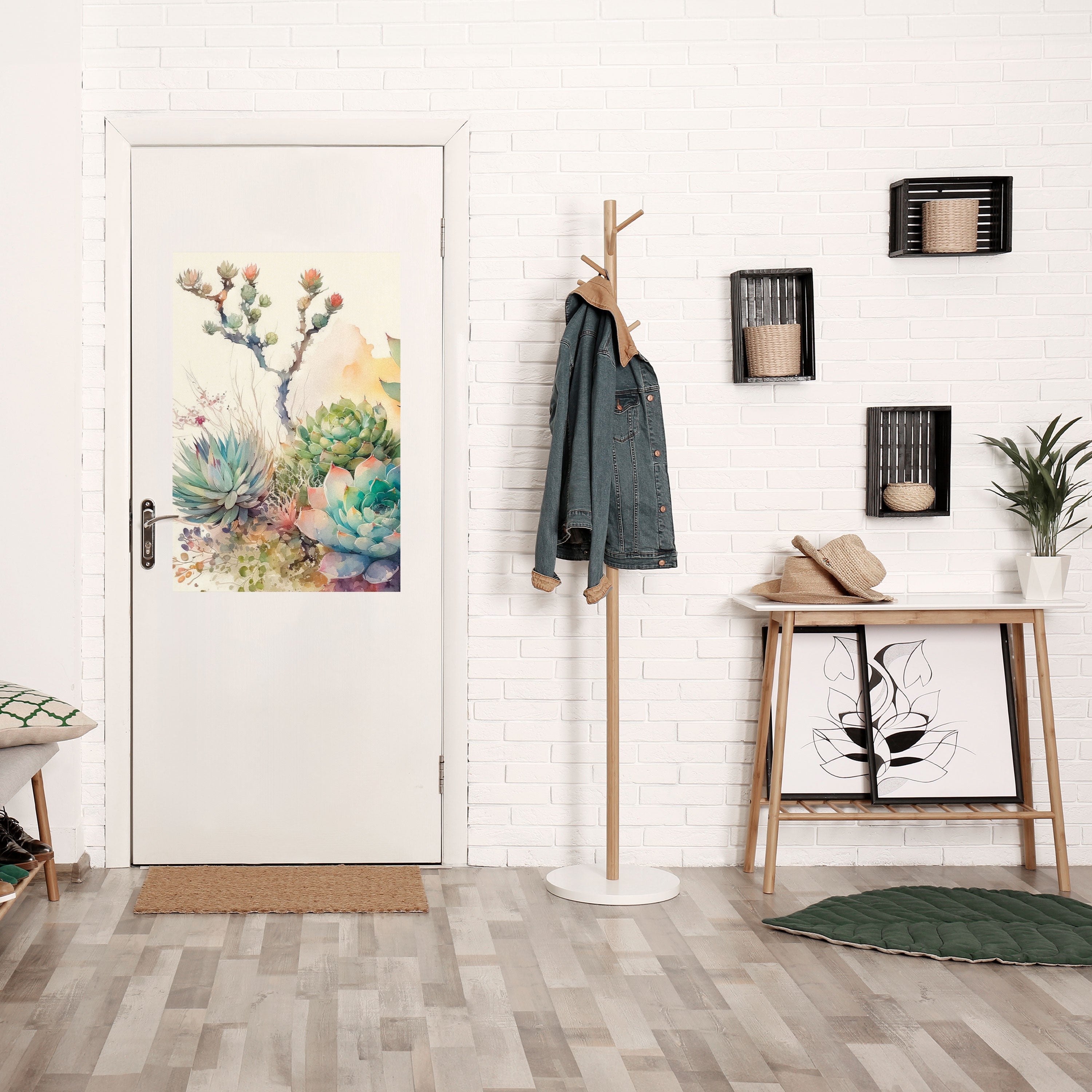 SECRET GARDEN Peel and Stick Vertical Poster