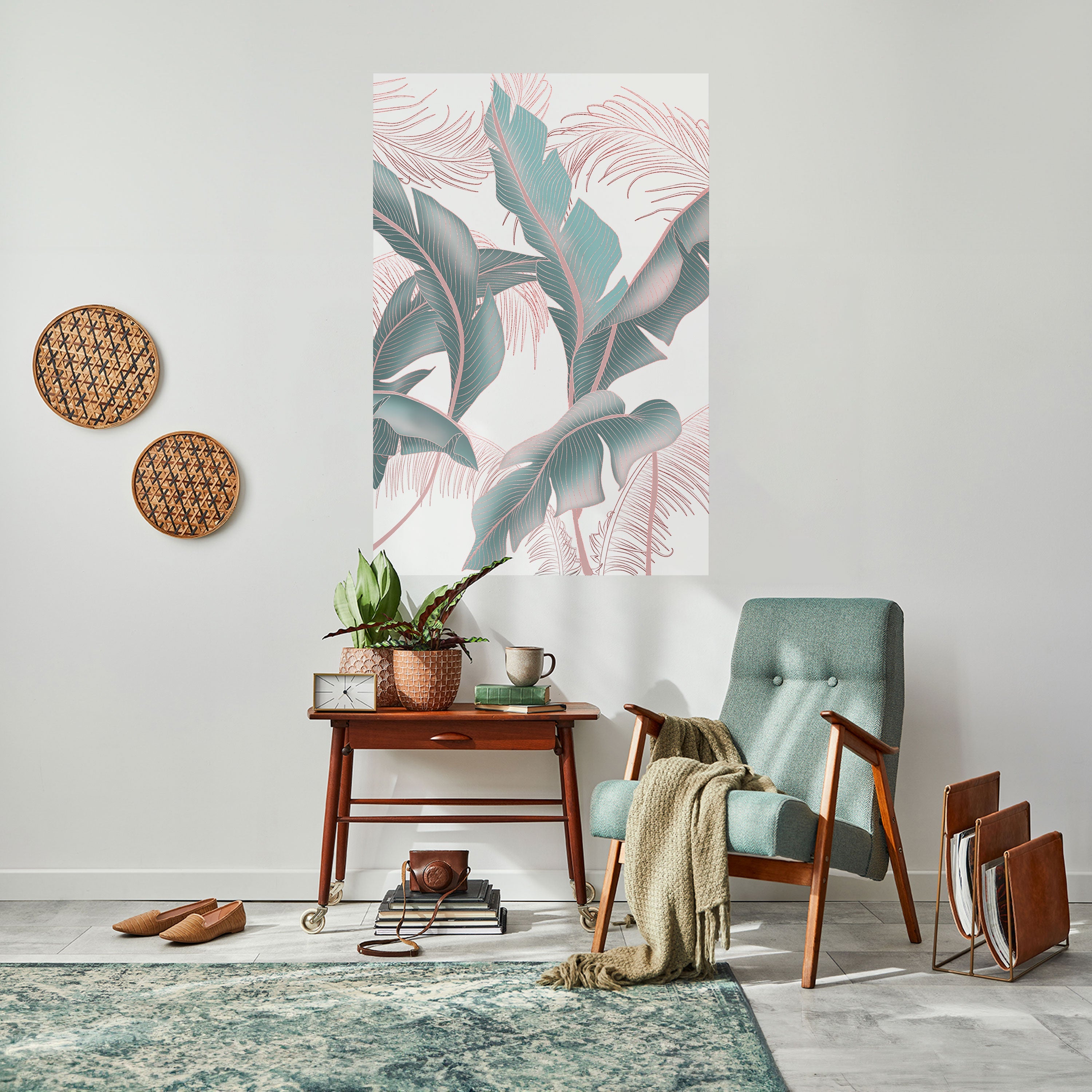DELICATE BLISS Peel and Stick Vertical Poster