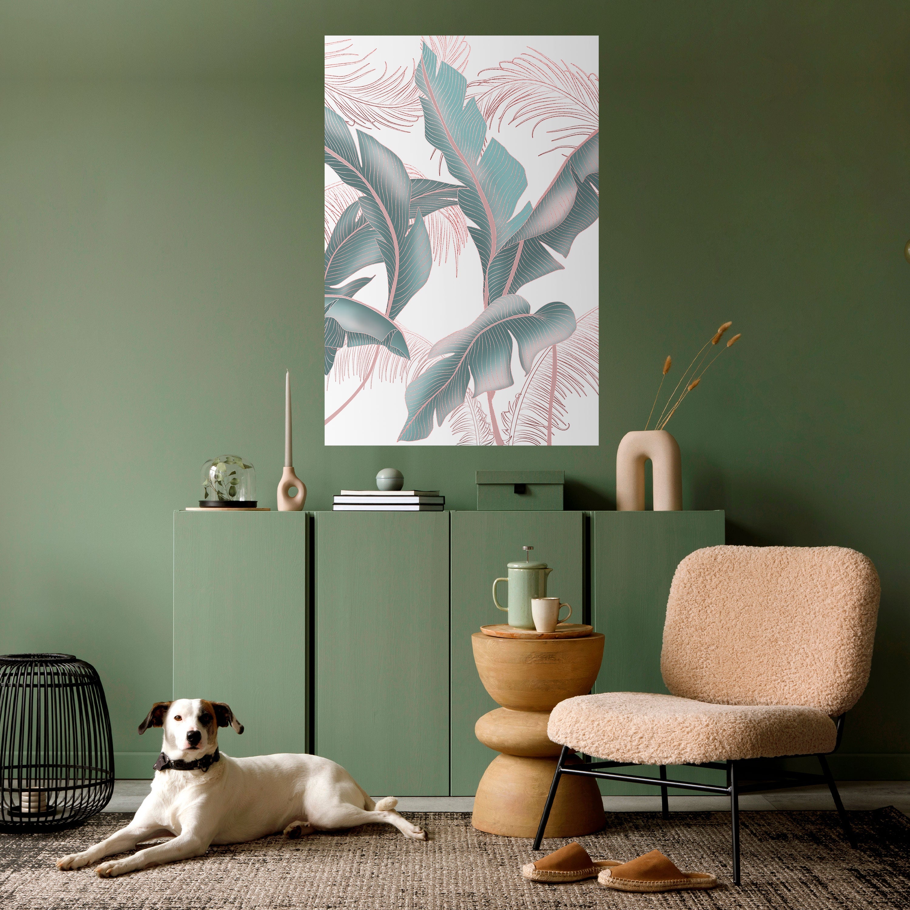 DELICATE BLISS Peel and Stick Vertical Poster