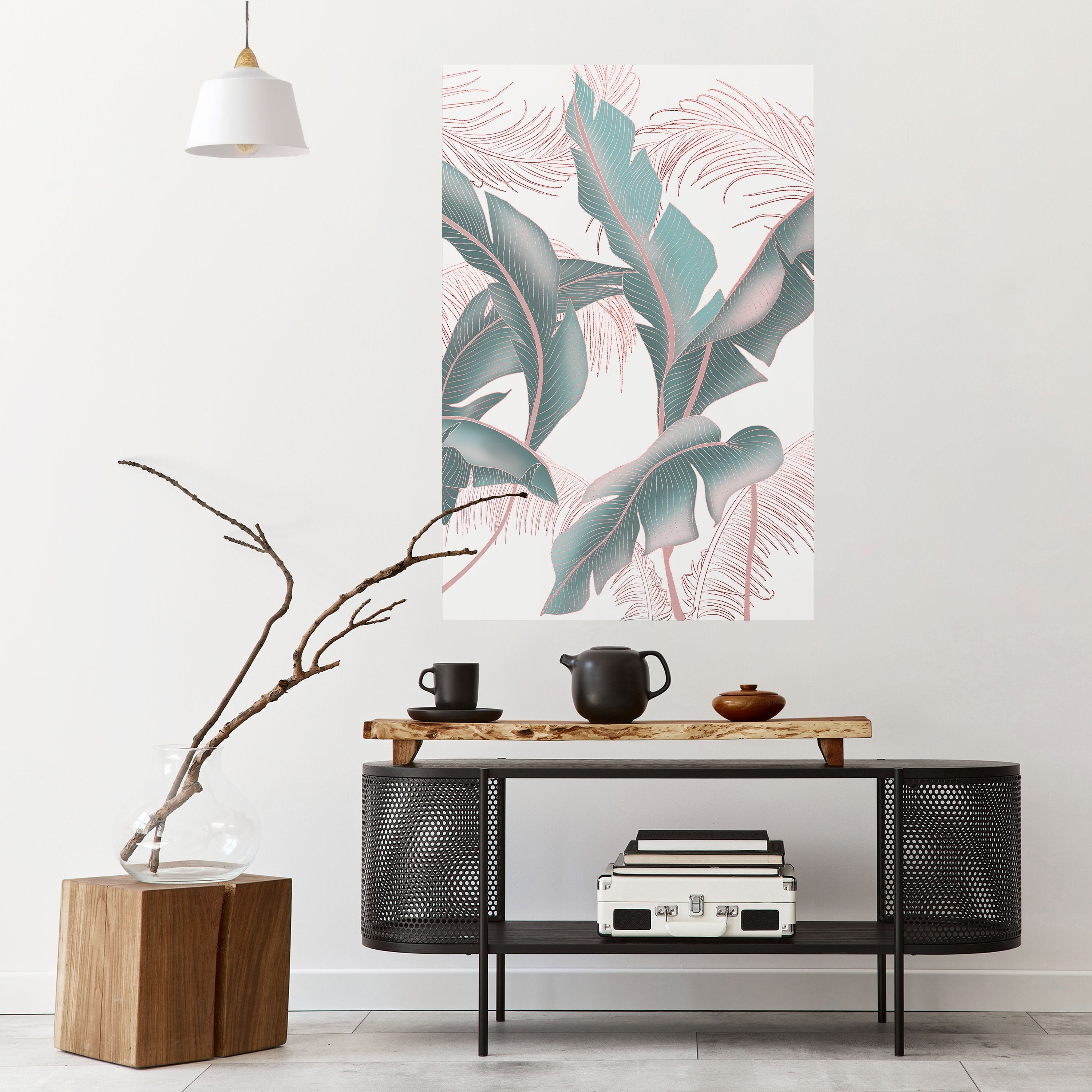 DELICATE BLISS Peel and Stick Vertical Poster