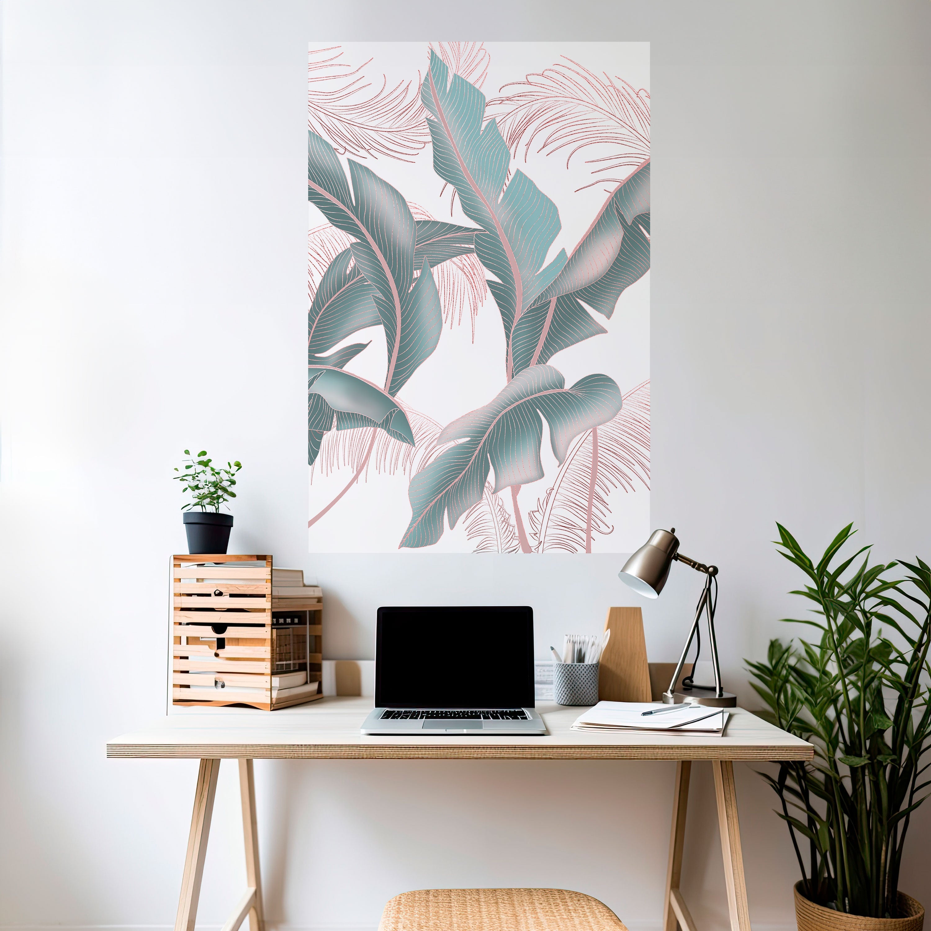 DELICATE BLISS Peel and Stick Vertical Poster