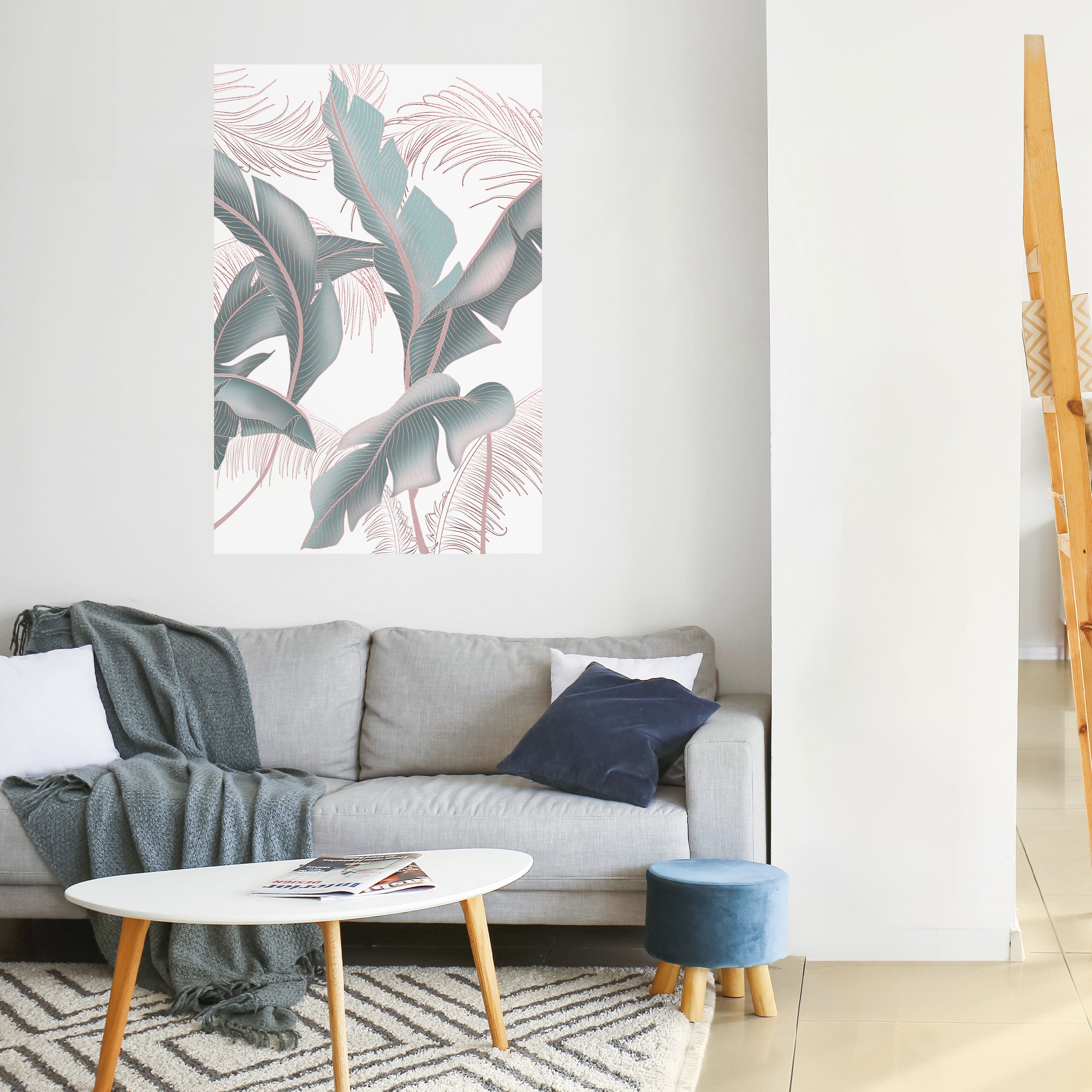 DELICATE BLISS Peel and Stick Vertical Poster
