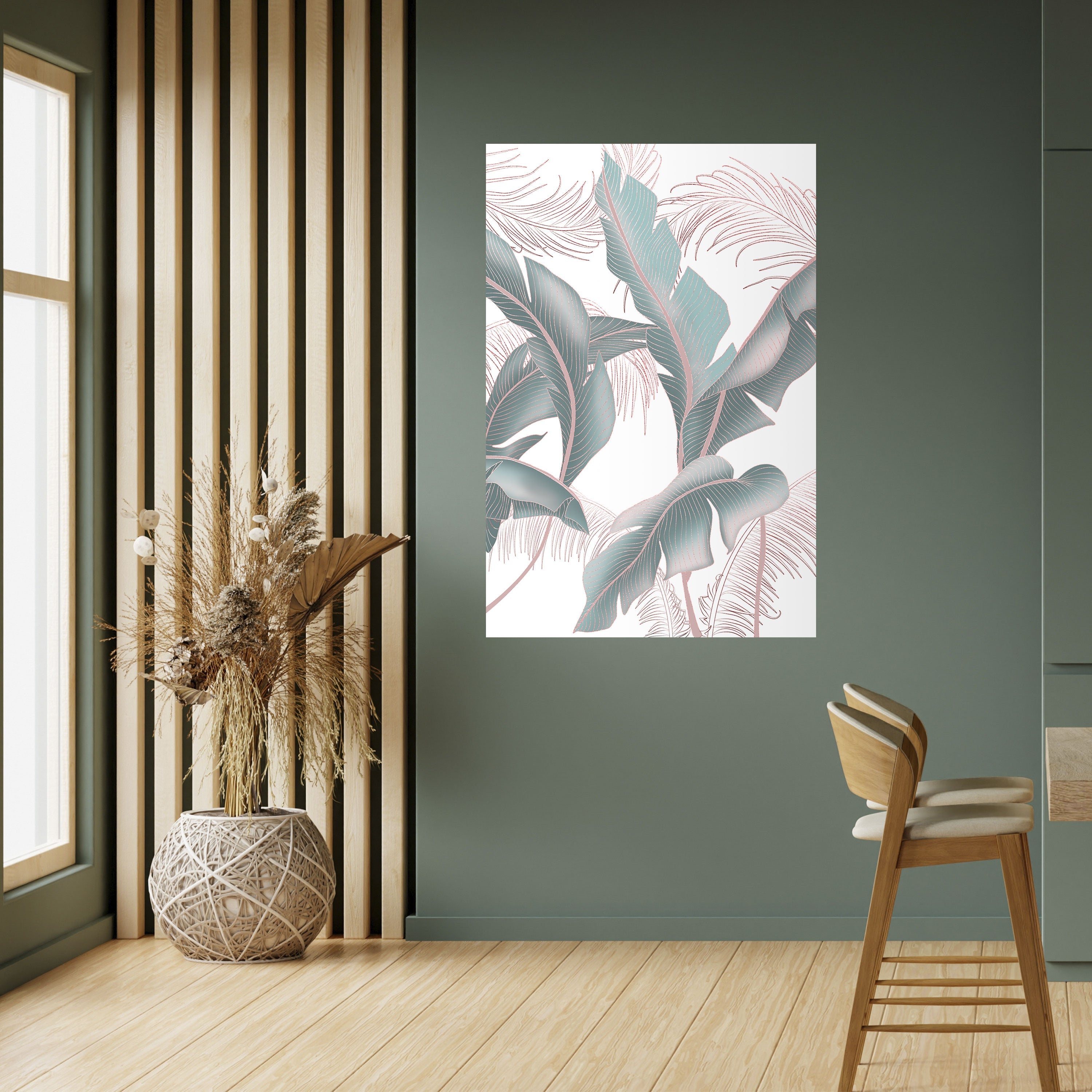 DELICATE BLISS Peel and Stick Vertical Poster
