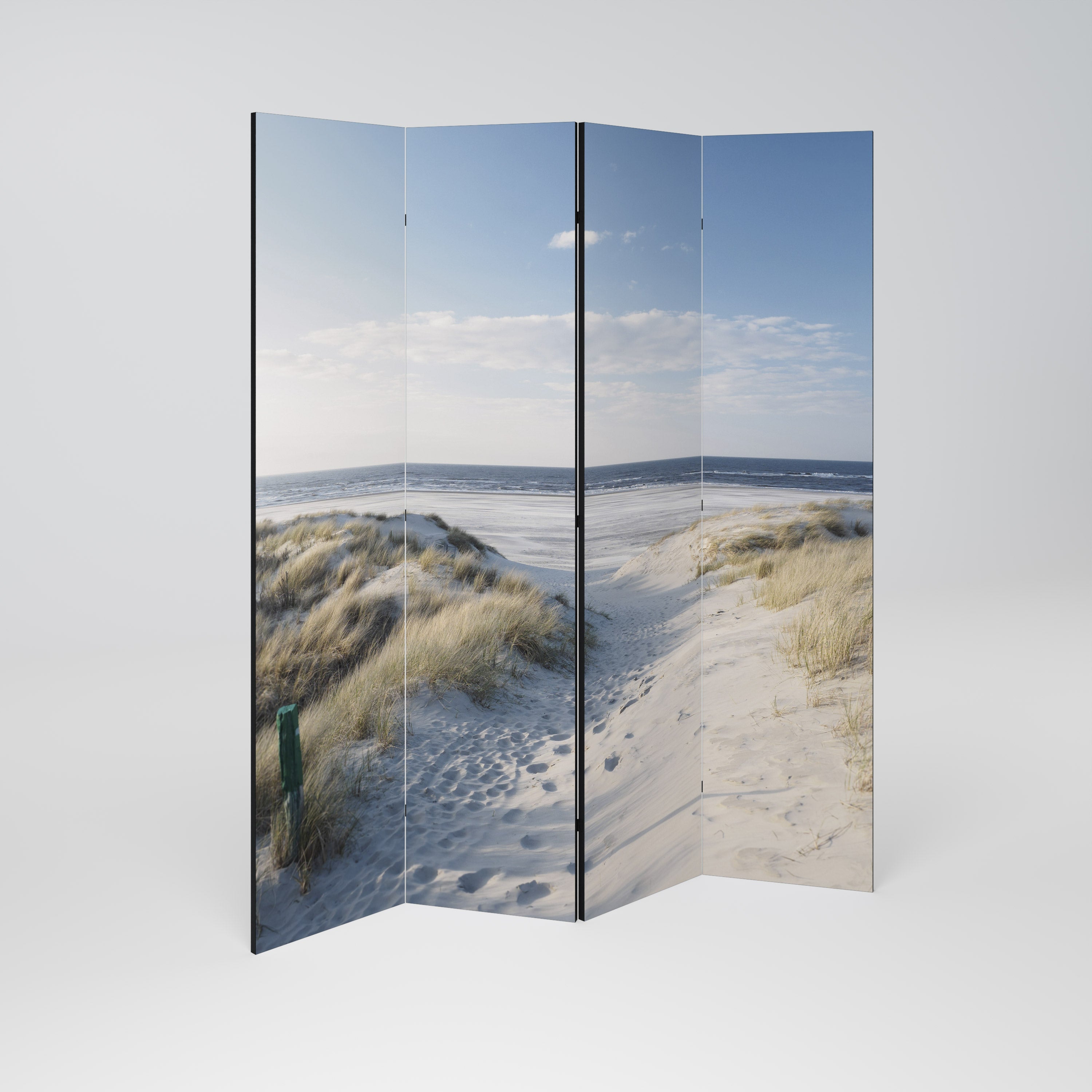 SEASIDE DREAMING Dekorativer 4-teiliger Raumteiler
