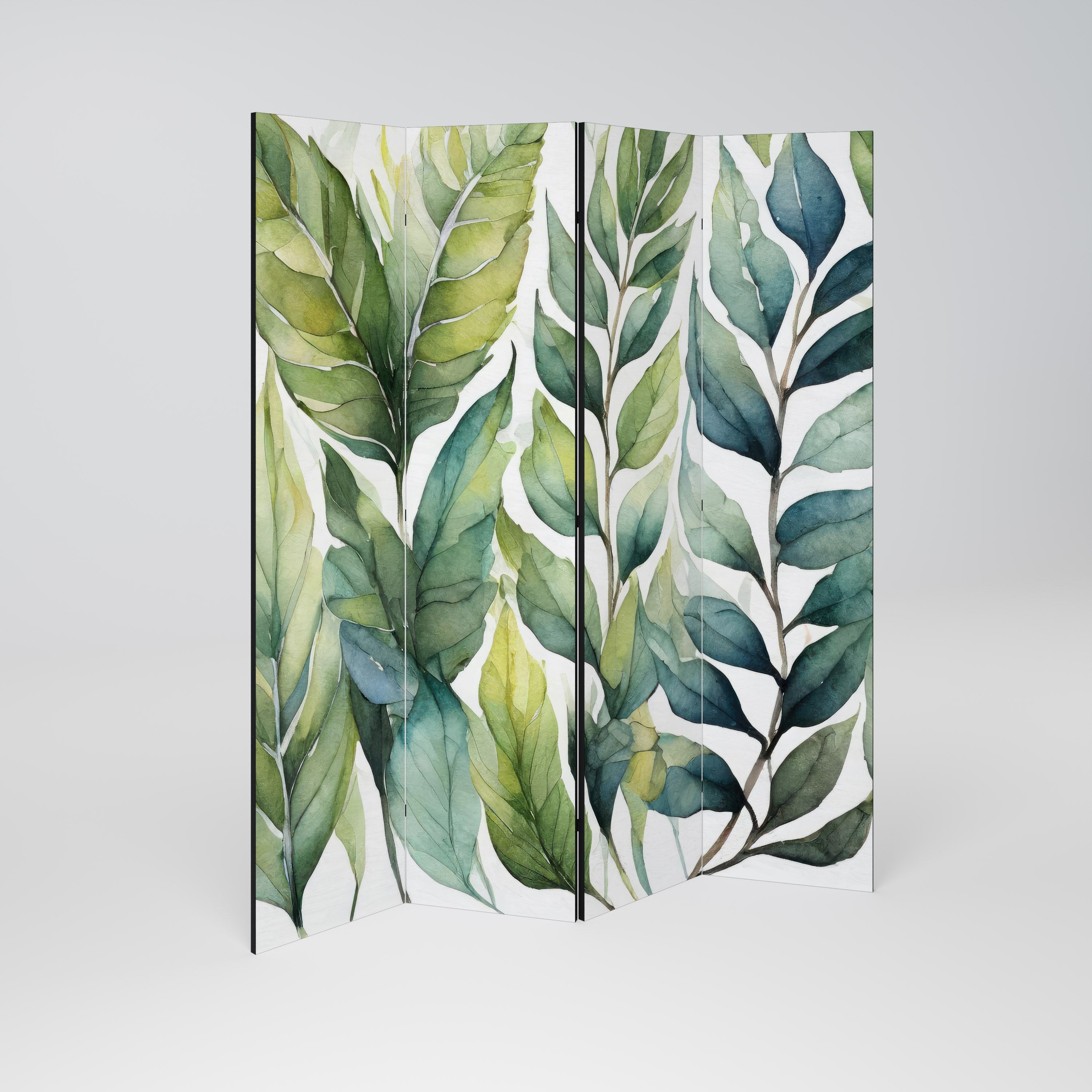 VERDURE SCAPE Dekorativer 4-teiliger Raumteiler
