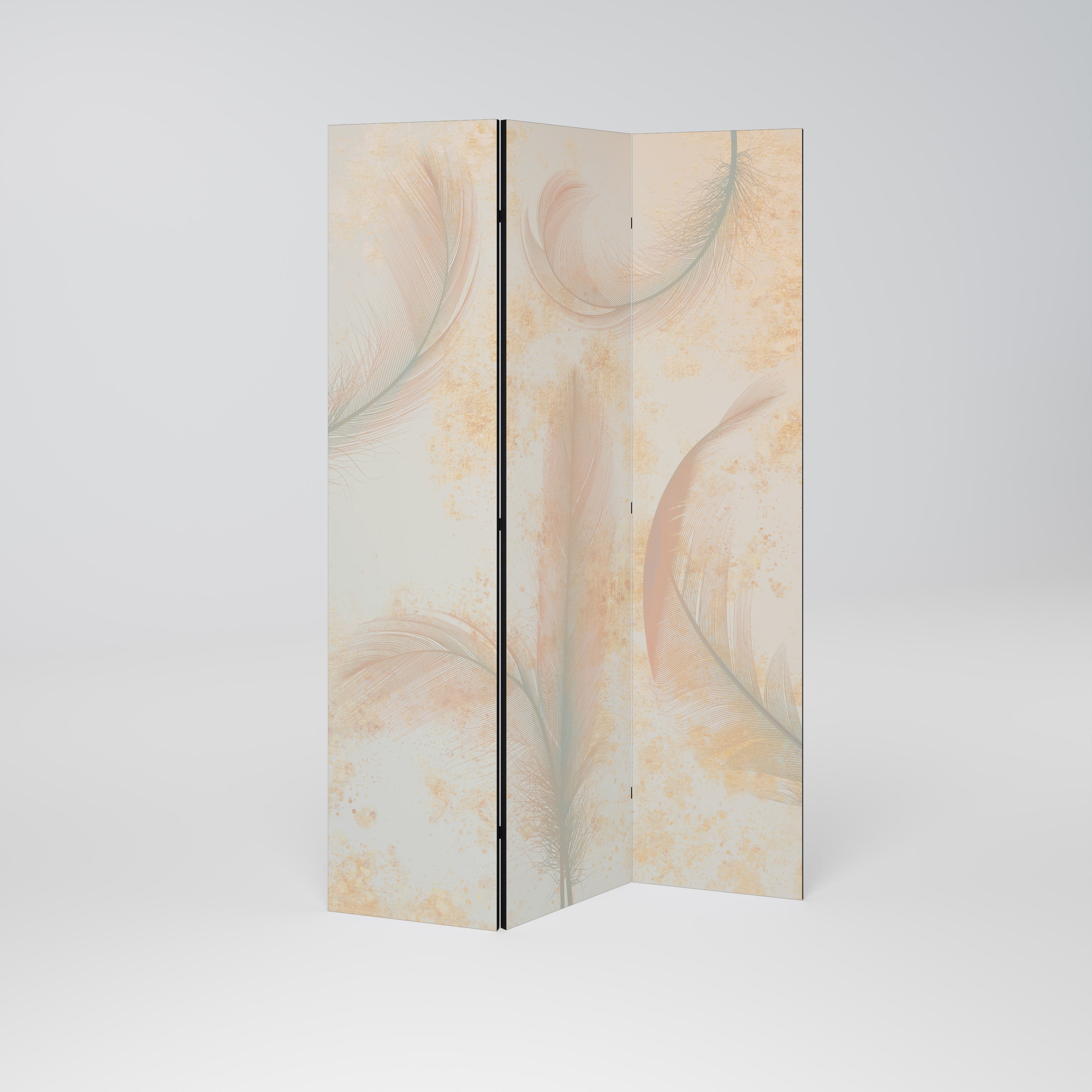 AURA OF LIGHT Dekorativer 3-teiliger Raumteiler