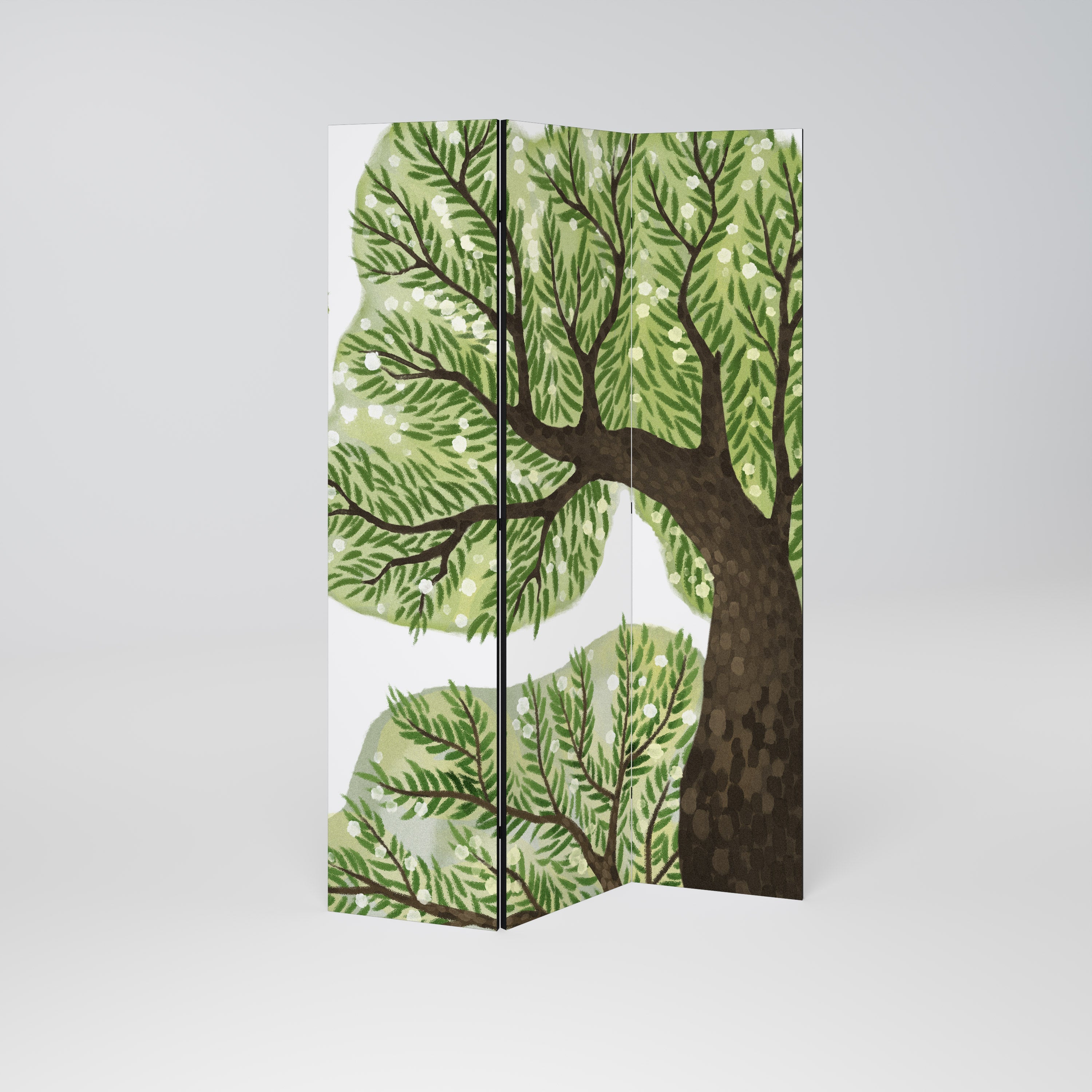 WILDERNESS DASH Decorative 3-Panel Room Divider
