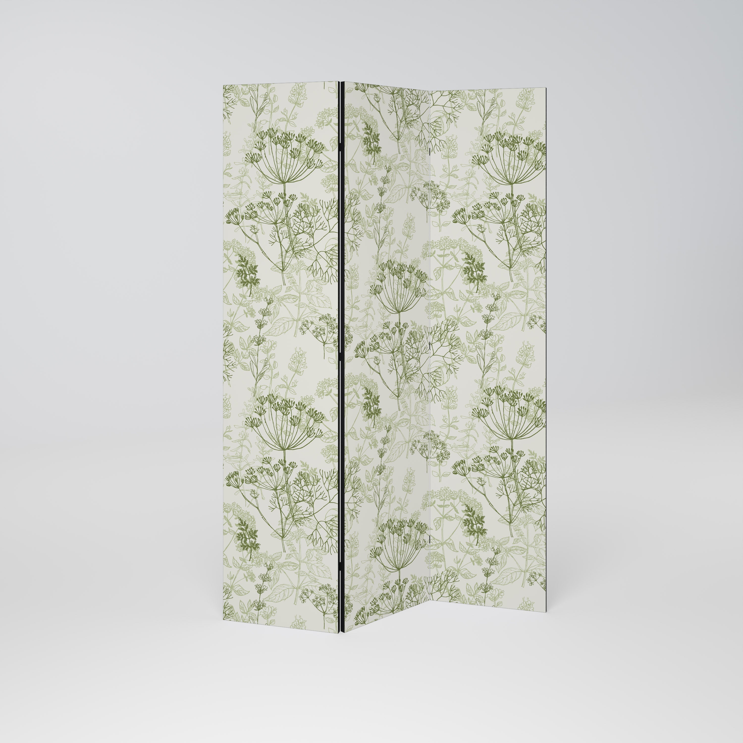 FENNEL BALDACHIN Decorative 3-Panel Room Divider