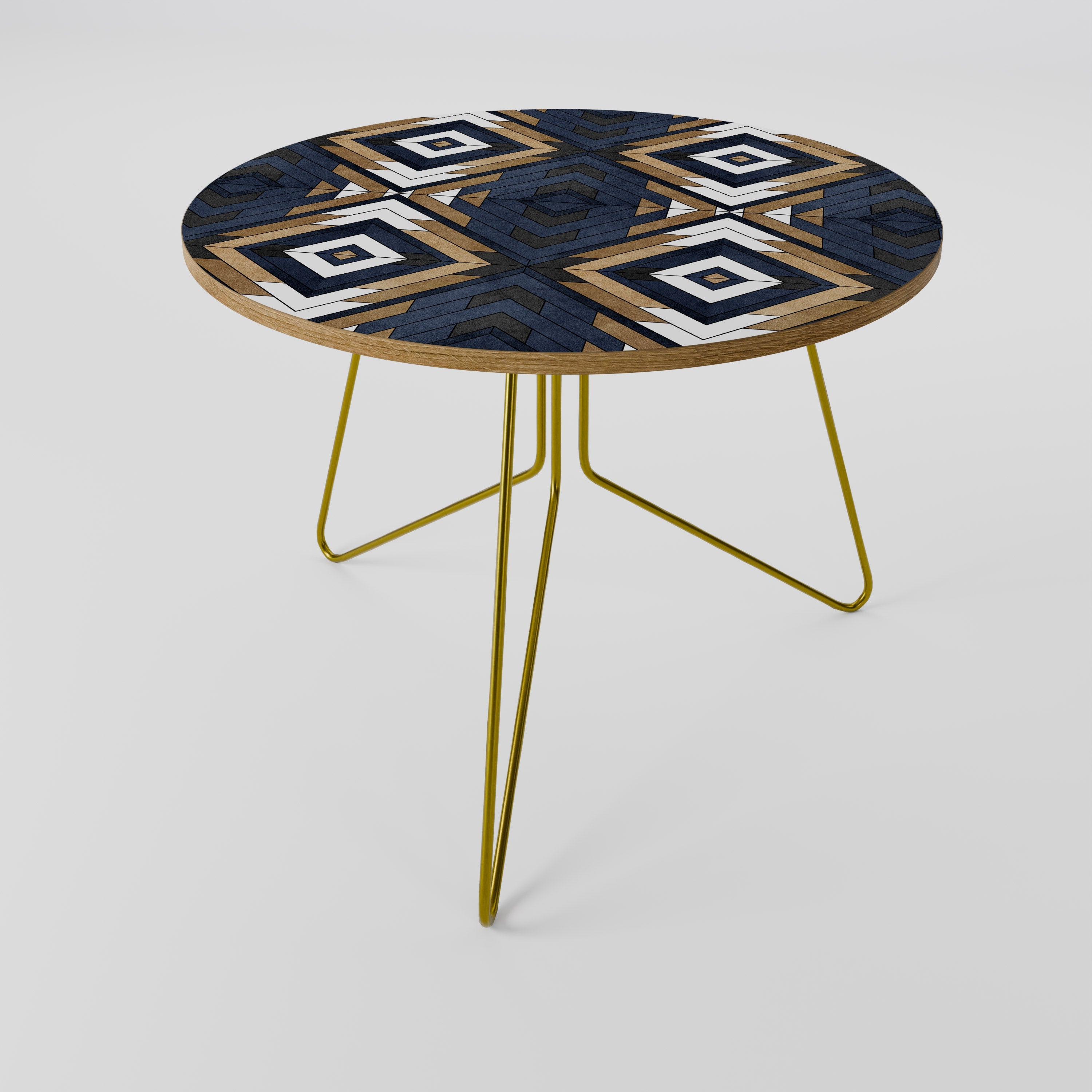 KUNSTVOLLE GEOMETRIE Couchtisch 69