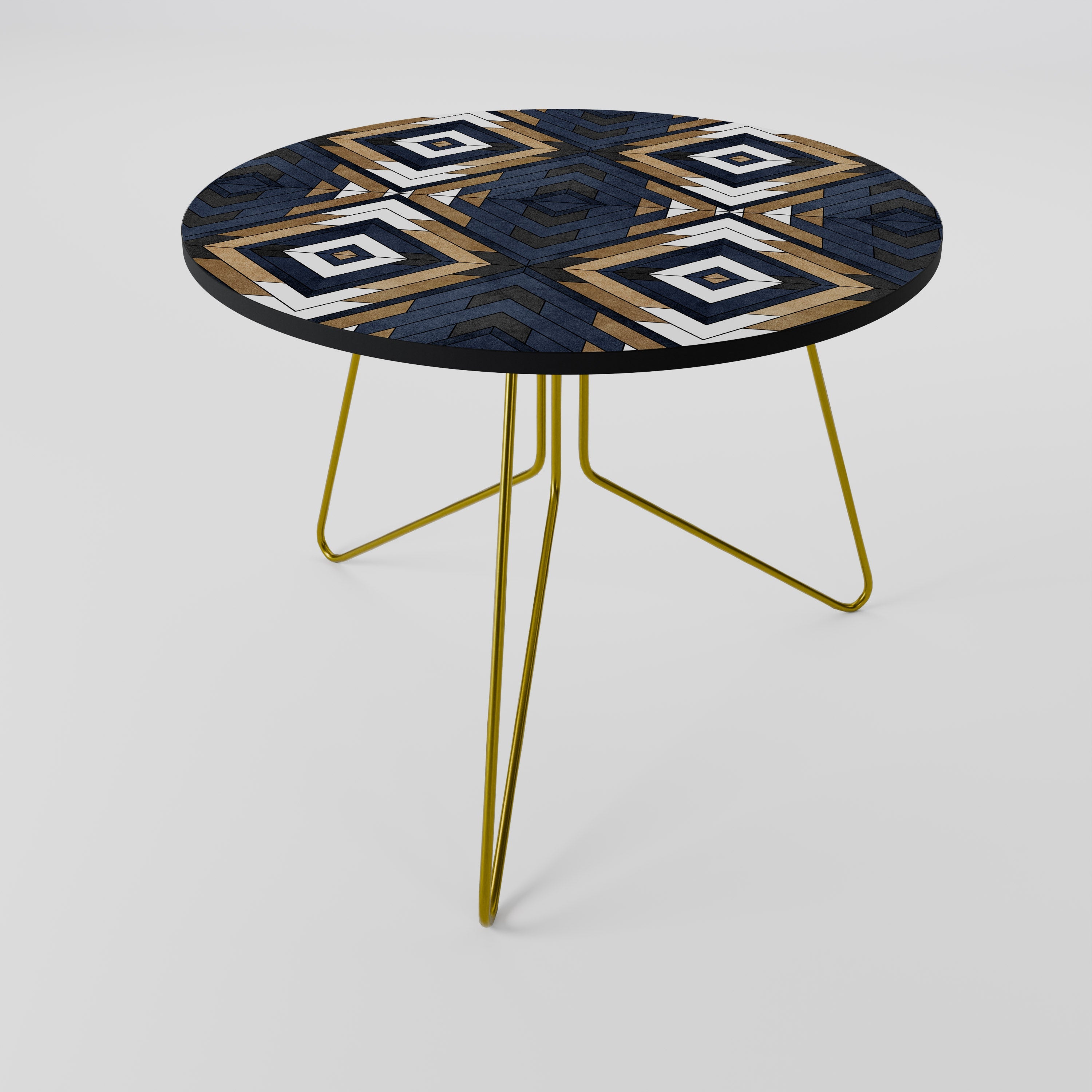 KUNSTVOLLE GEOMETRIE Couchtisch 69