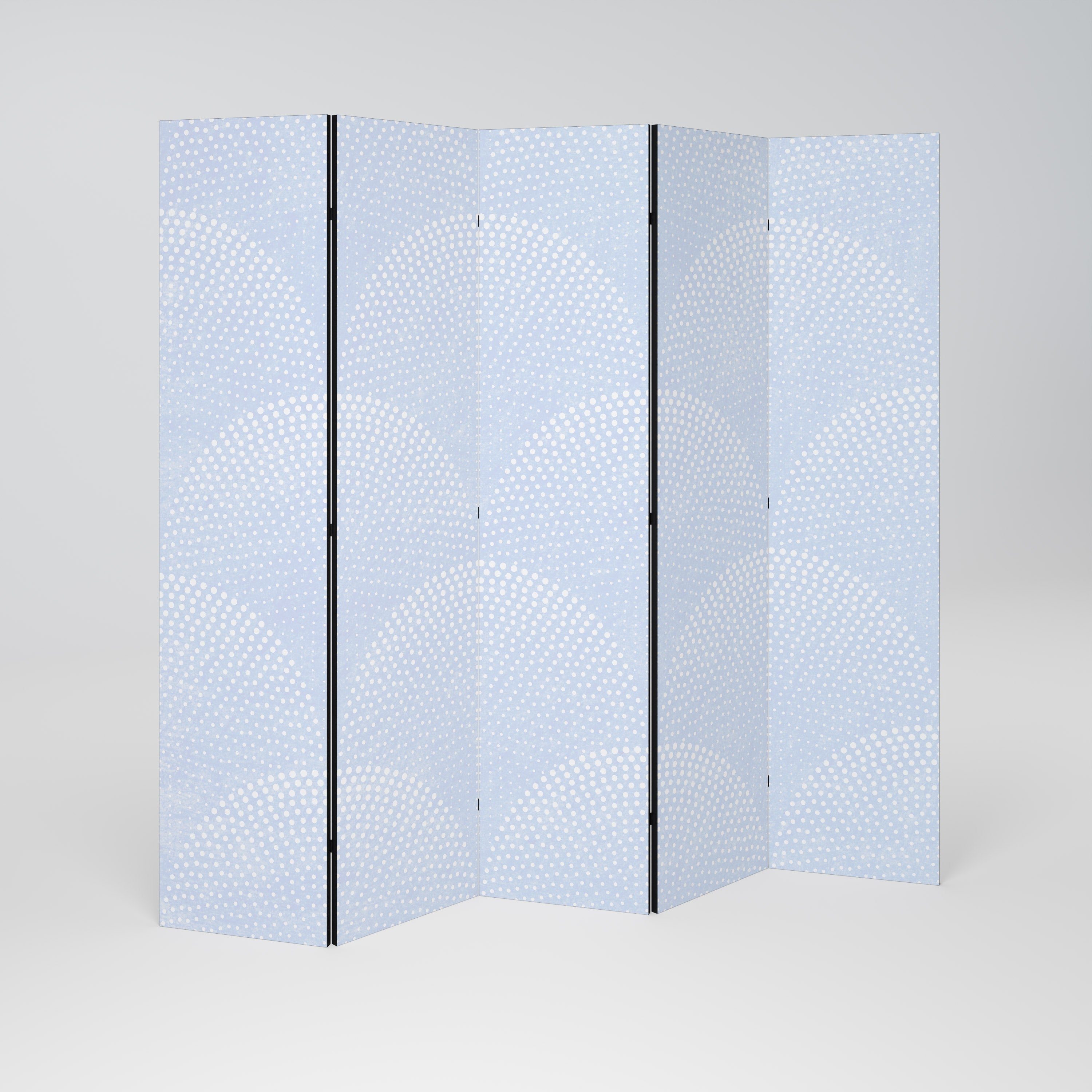 HARMONIOUS CURVES DISPLAY Dekorativer 5-teiliger Raumteiler