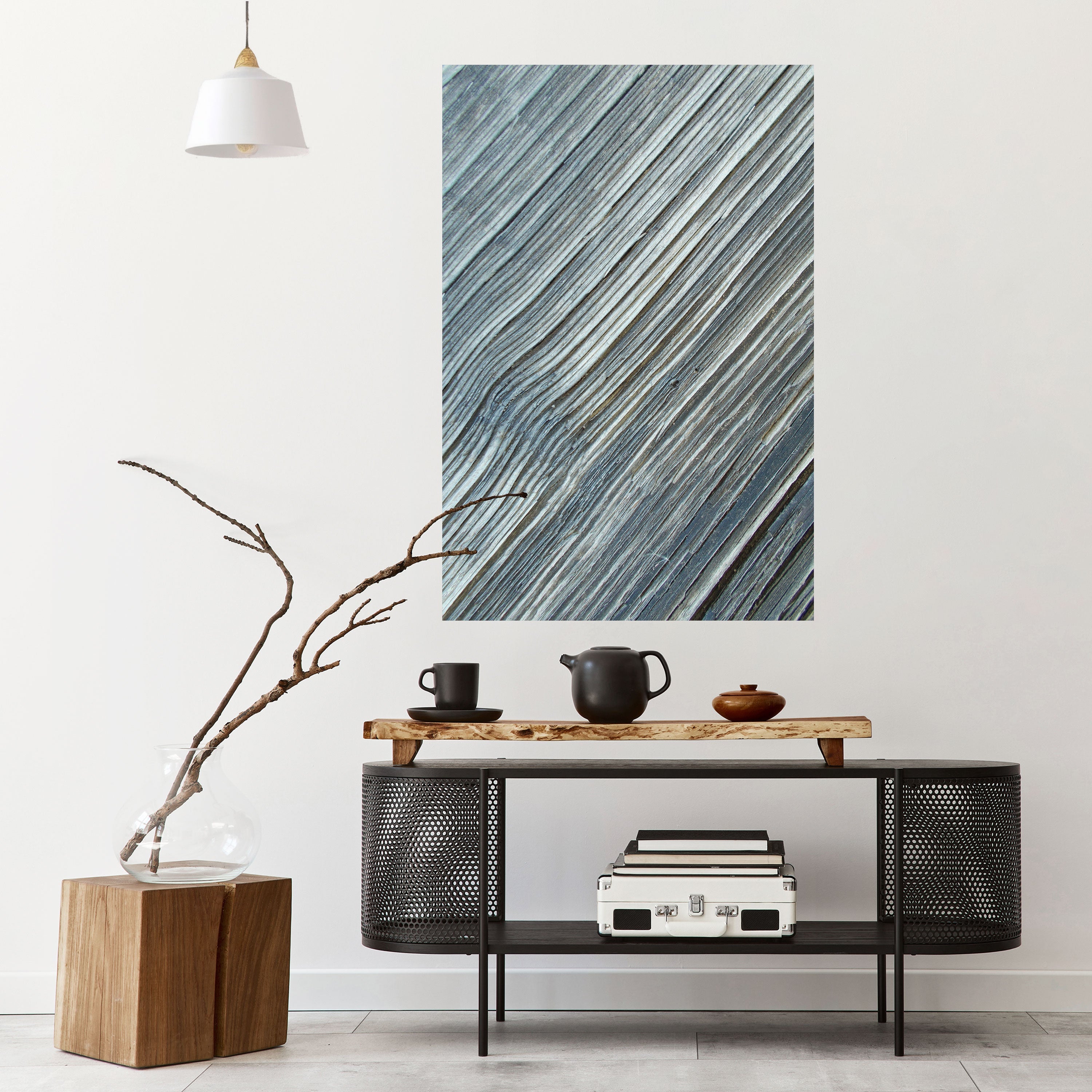 NATURE’S RIBBON RELIC Peel and Stick Vertical Poster