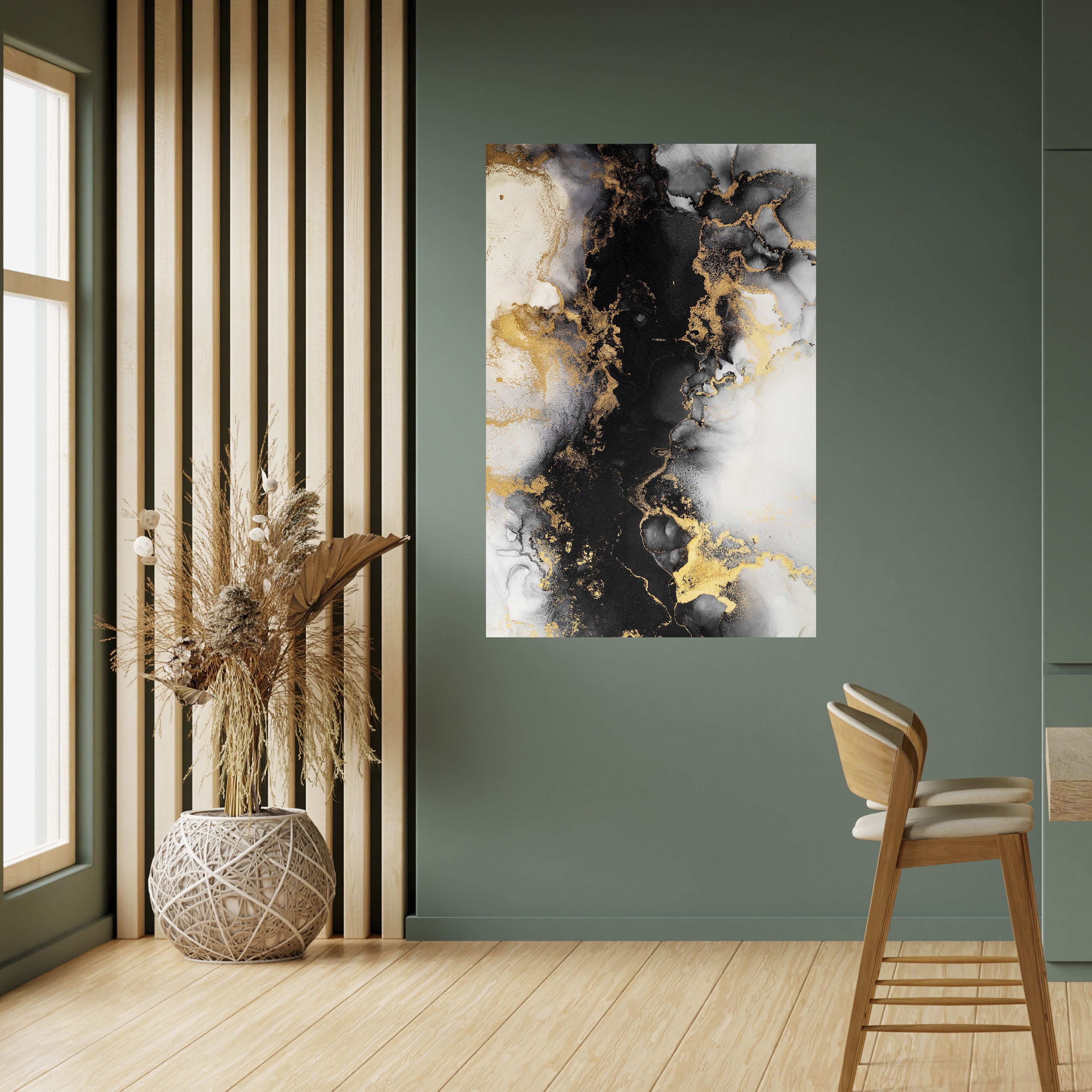MARBLE OF TOMMORROW Peel and Stick Vertical Poster