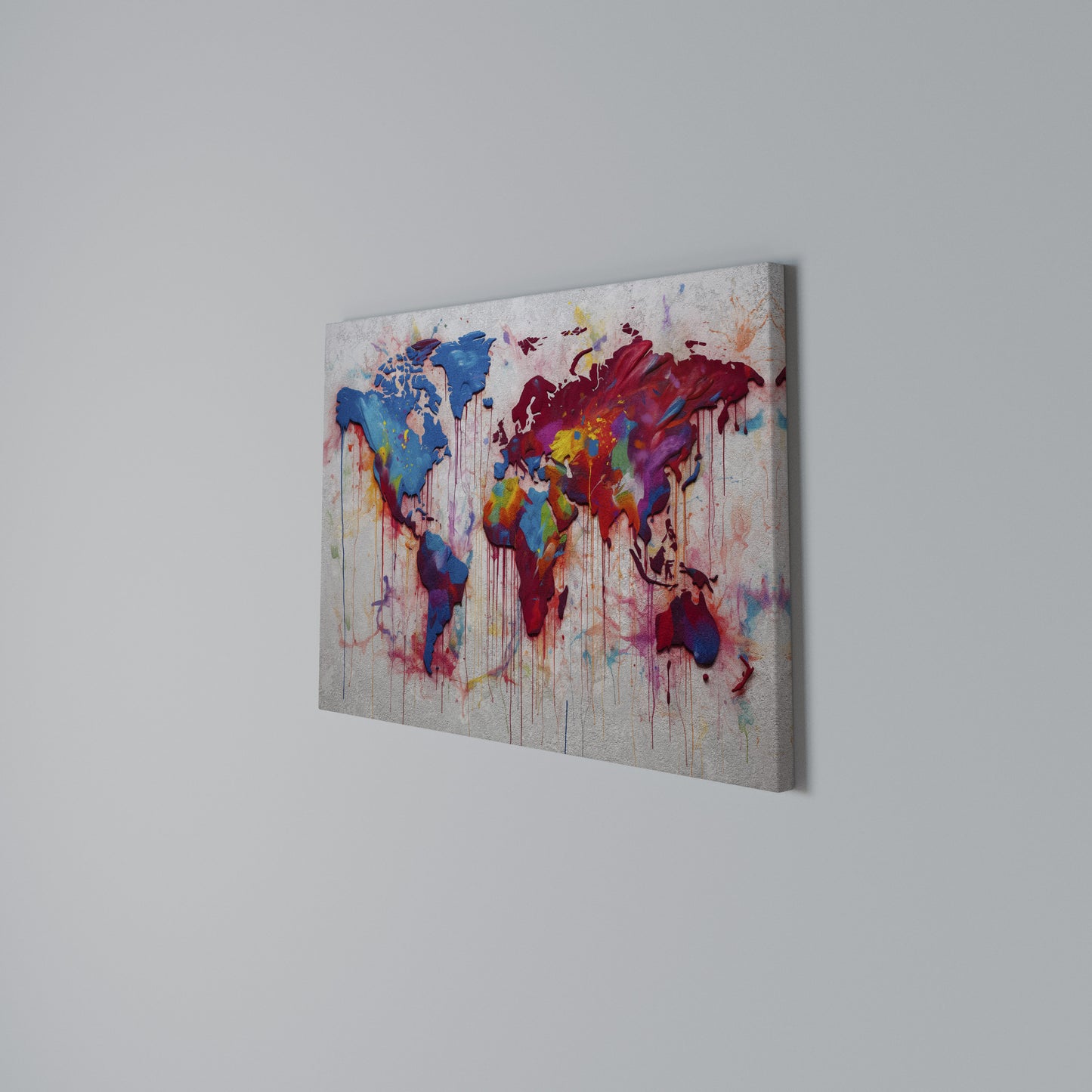 ARTISTIC ATLAS Horizontal Canvas Print