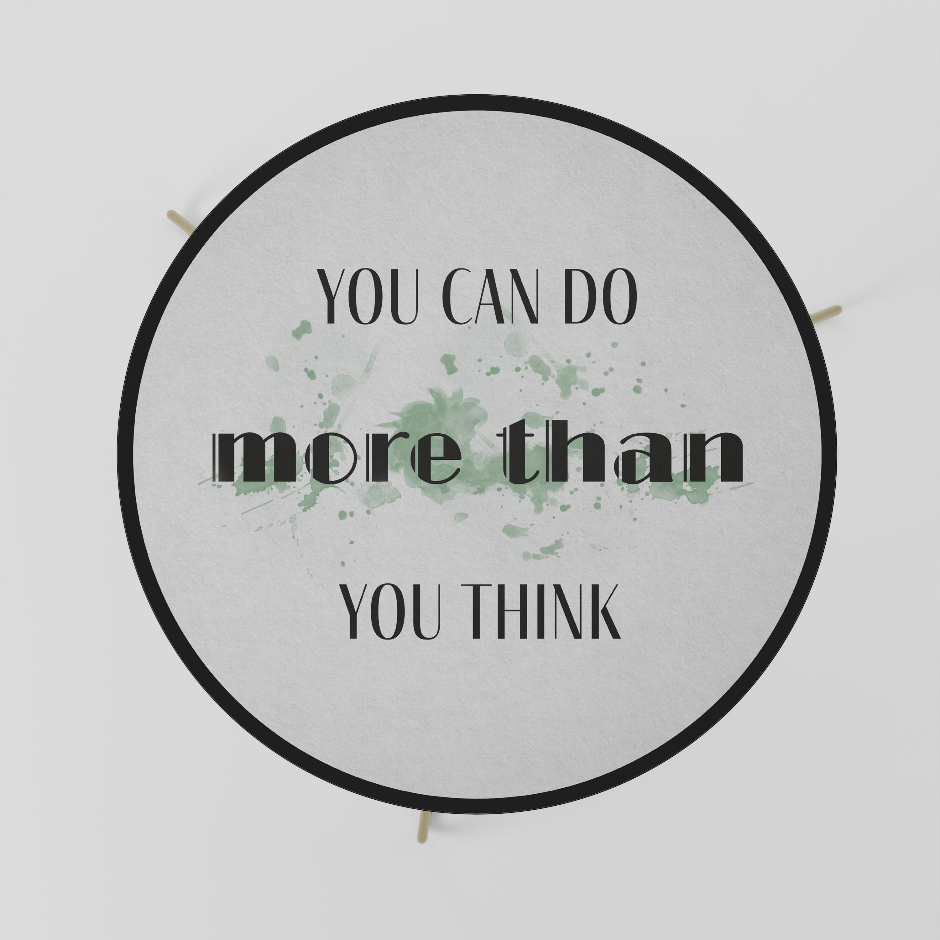 BELIEVE AND ACHIEVE Couchtisch 69