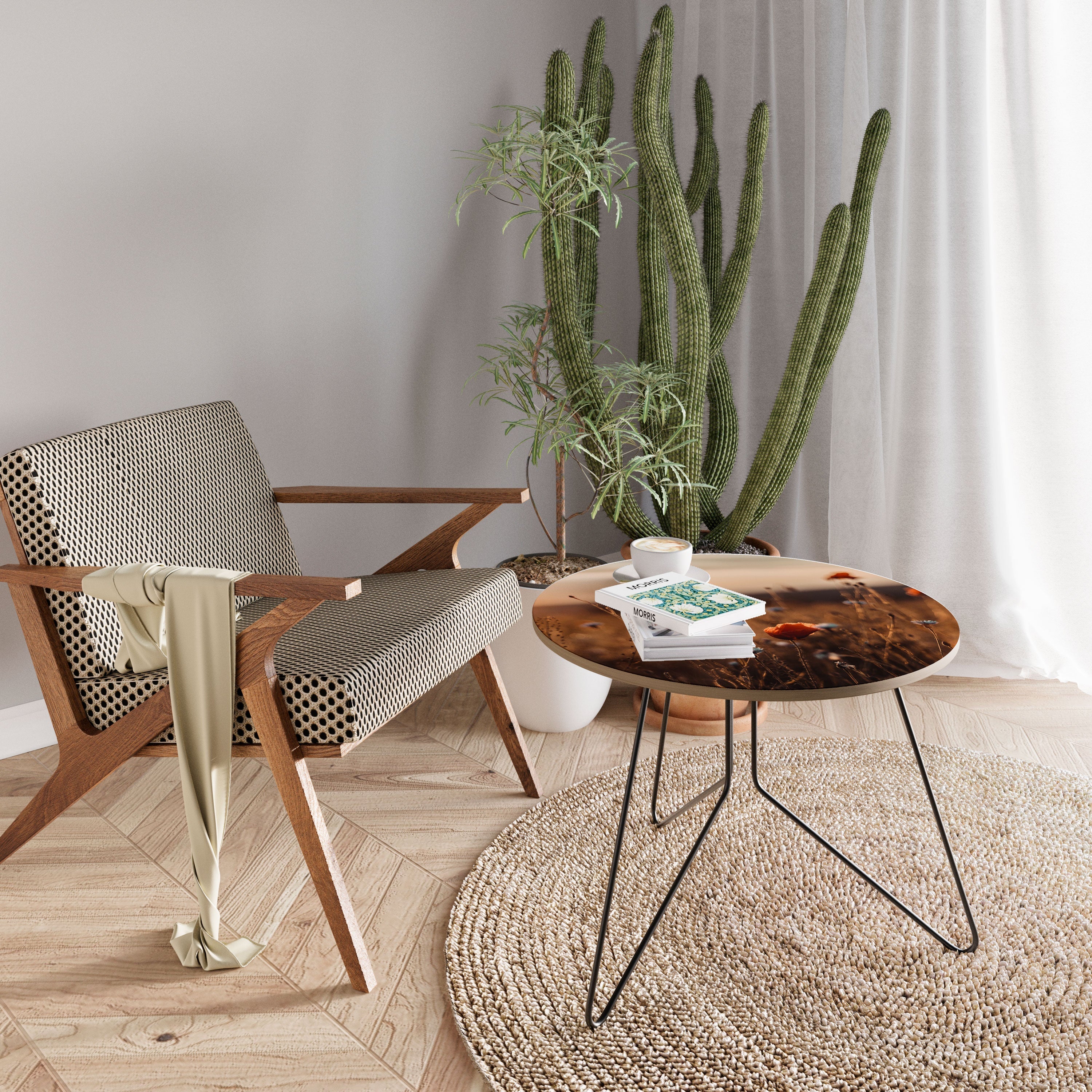 GLÜHENDE WIESEN IN DER DÄMMERUNG Couchtisch 69