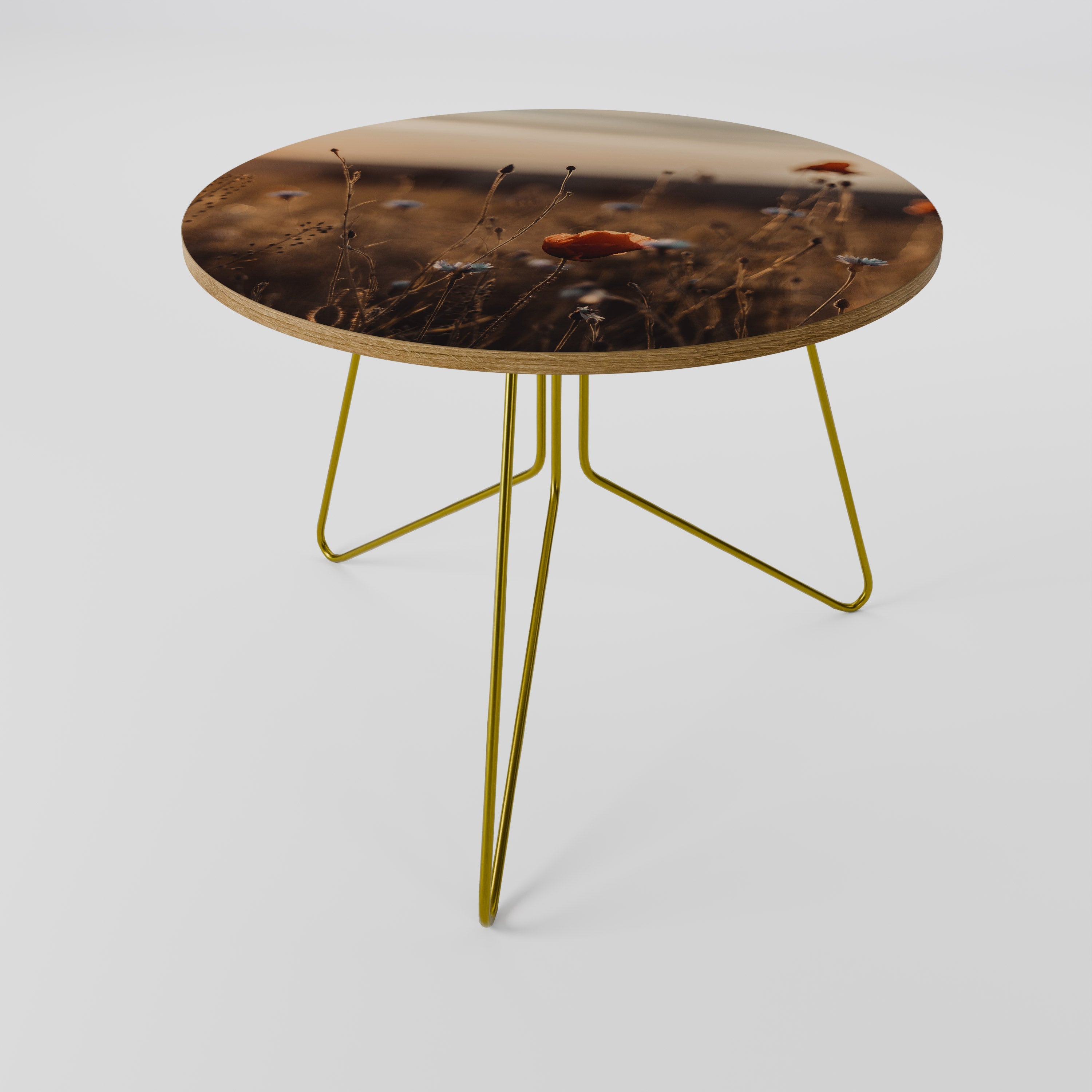 GLÜHENDE WIESEN IN DER DÄMMERUNG Couchtisch 69