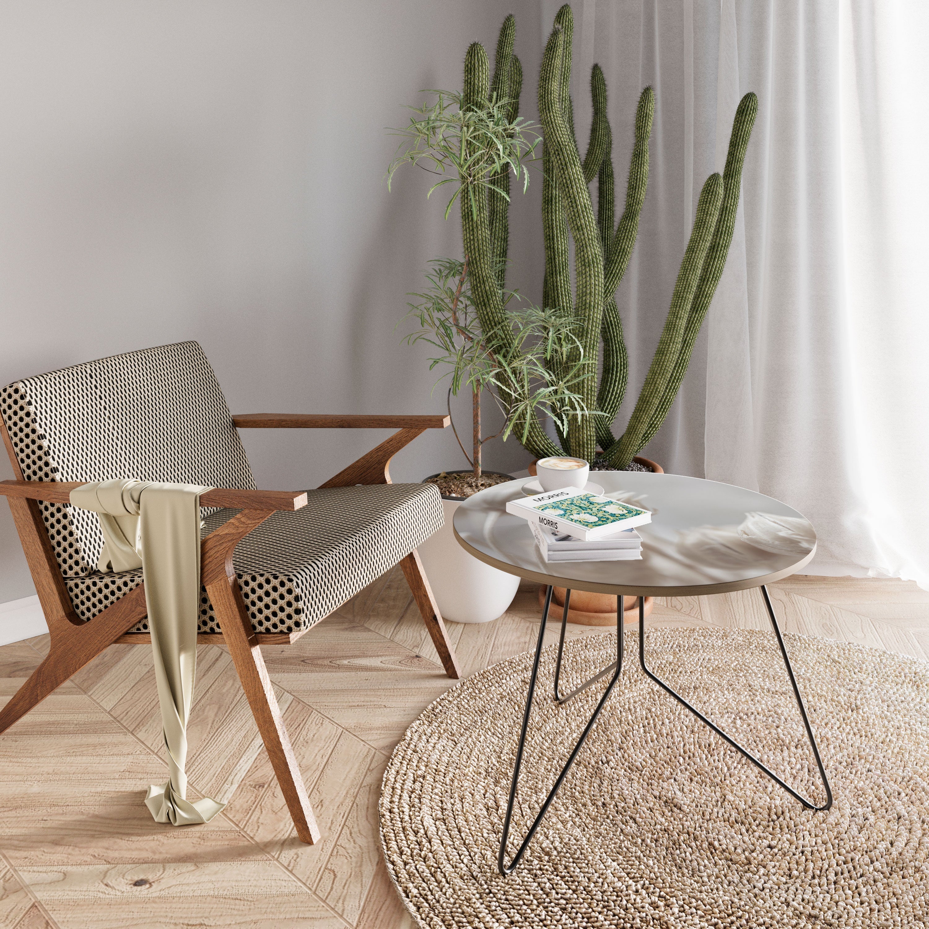 MYSTICAL BOTANICAL BLUSH Couchtisch 69