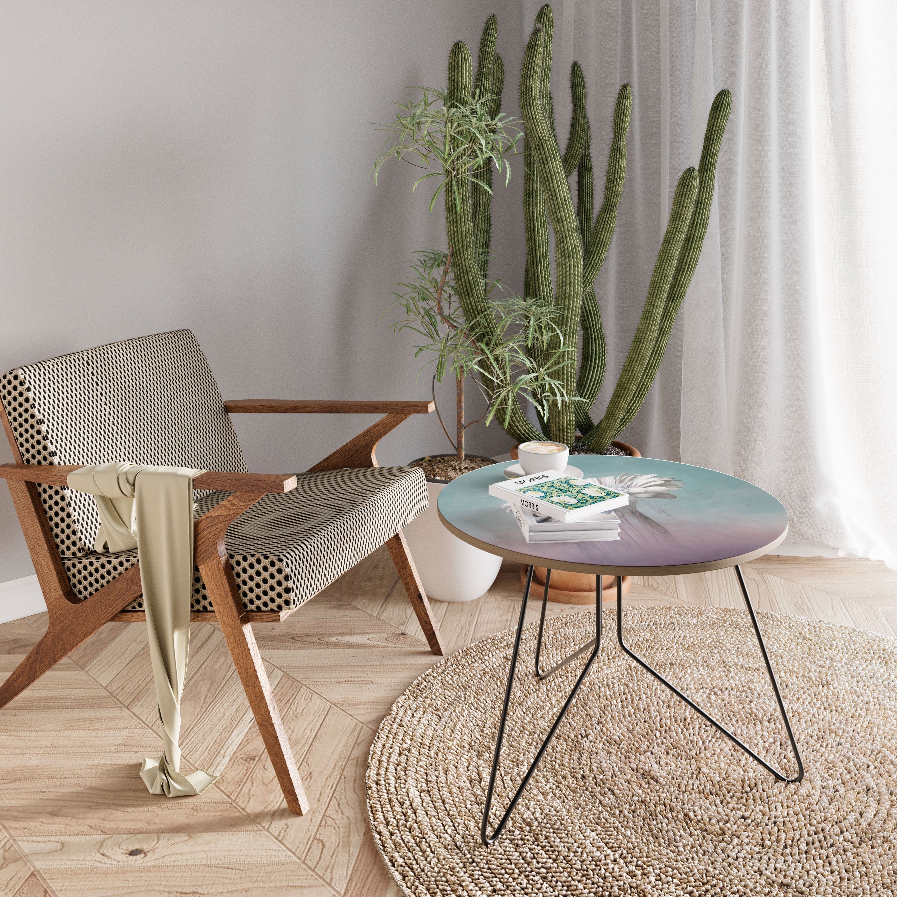 MELTING GERBERA Couchtisch 69