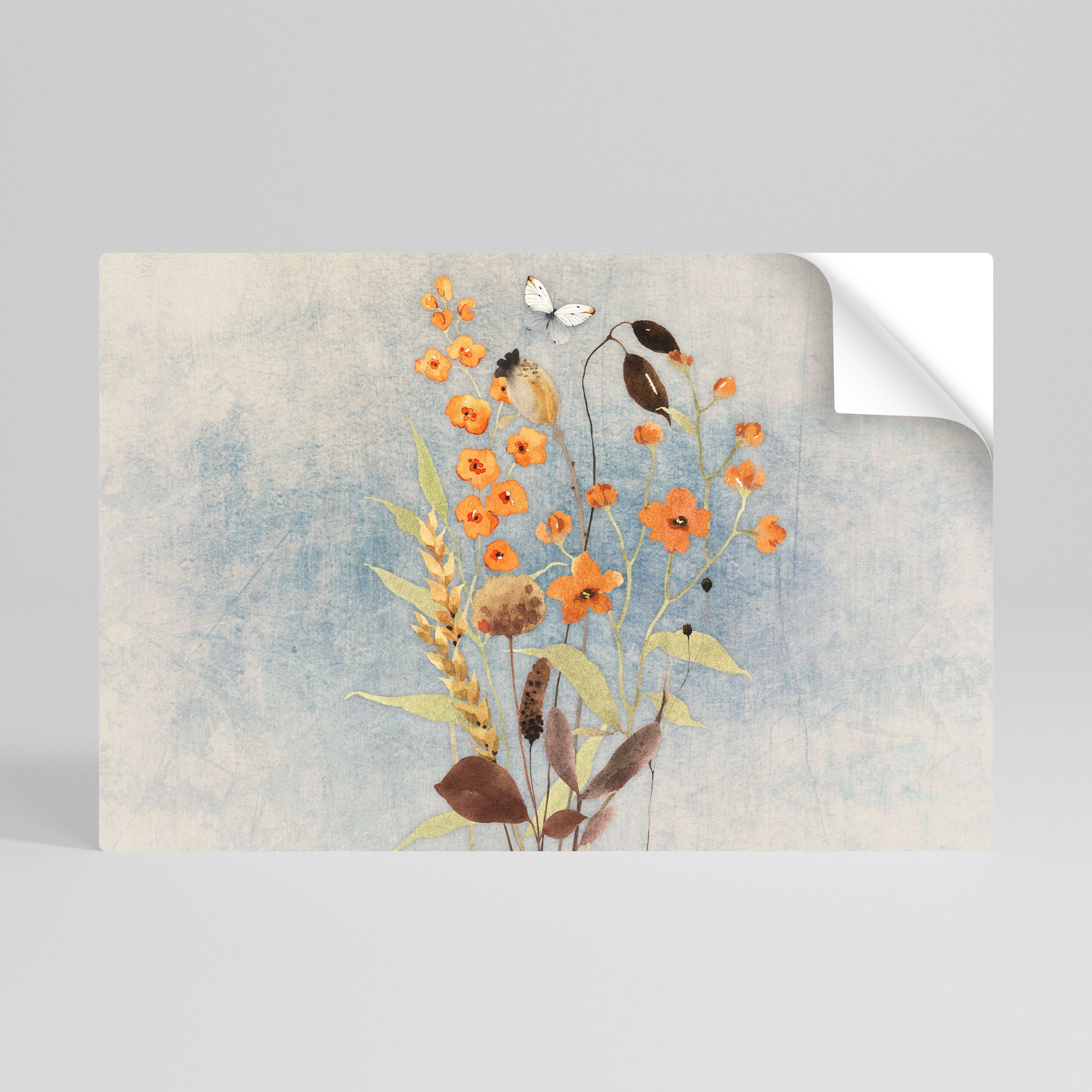 WHISPERS OF WILDFLOWERS Horizontales Poster zum Abziehen und Aufkleben