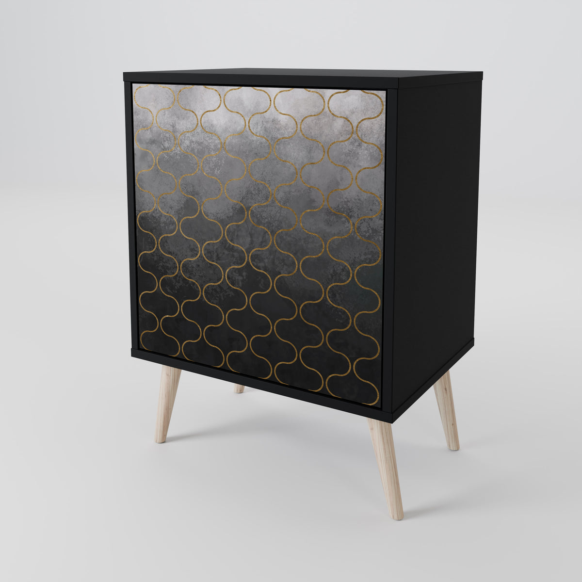 TESSELATED GRAYISH 1-türiges Sideboard