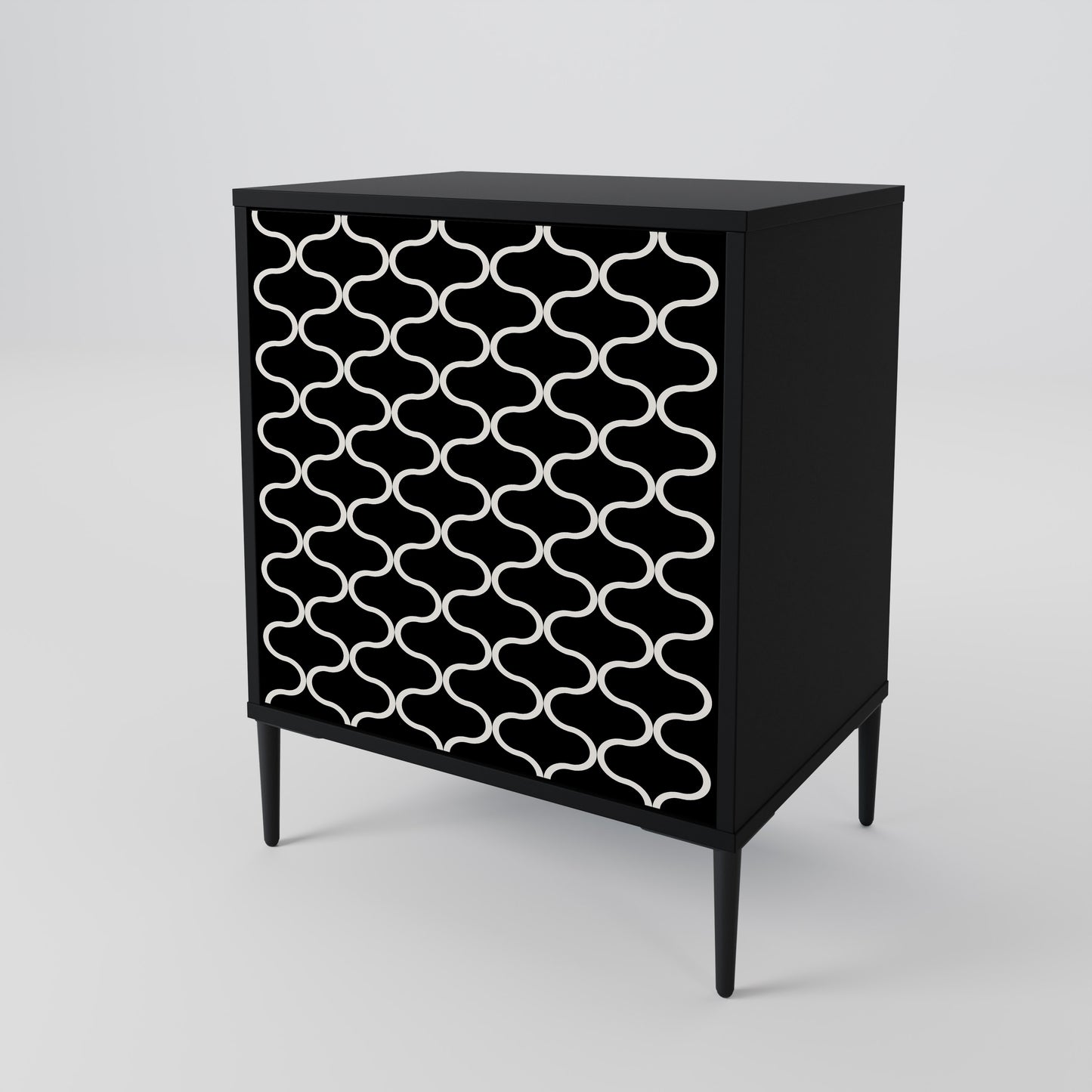 TESSELATED BLACKNESS 1-türiges Sideboard