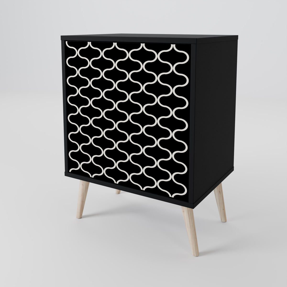 TESSELATED BLACKNESS 1-türiges Sideboard