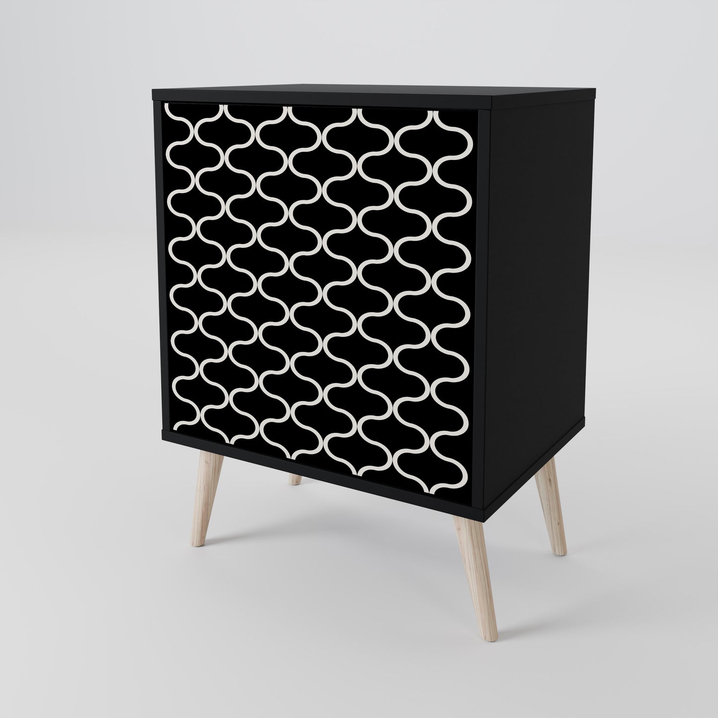 TESSELATED BLACKNESS 1-türiges Sideboard