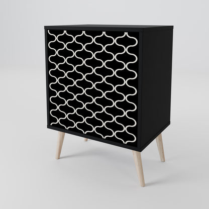 TESSELATED BLACKNESS 1-türiges Sideboard