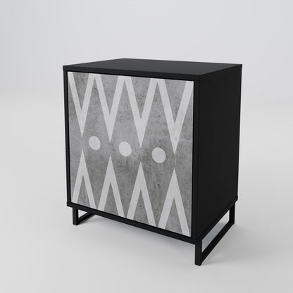SHARP EDGES 1-türiges Sideboard