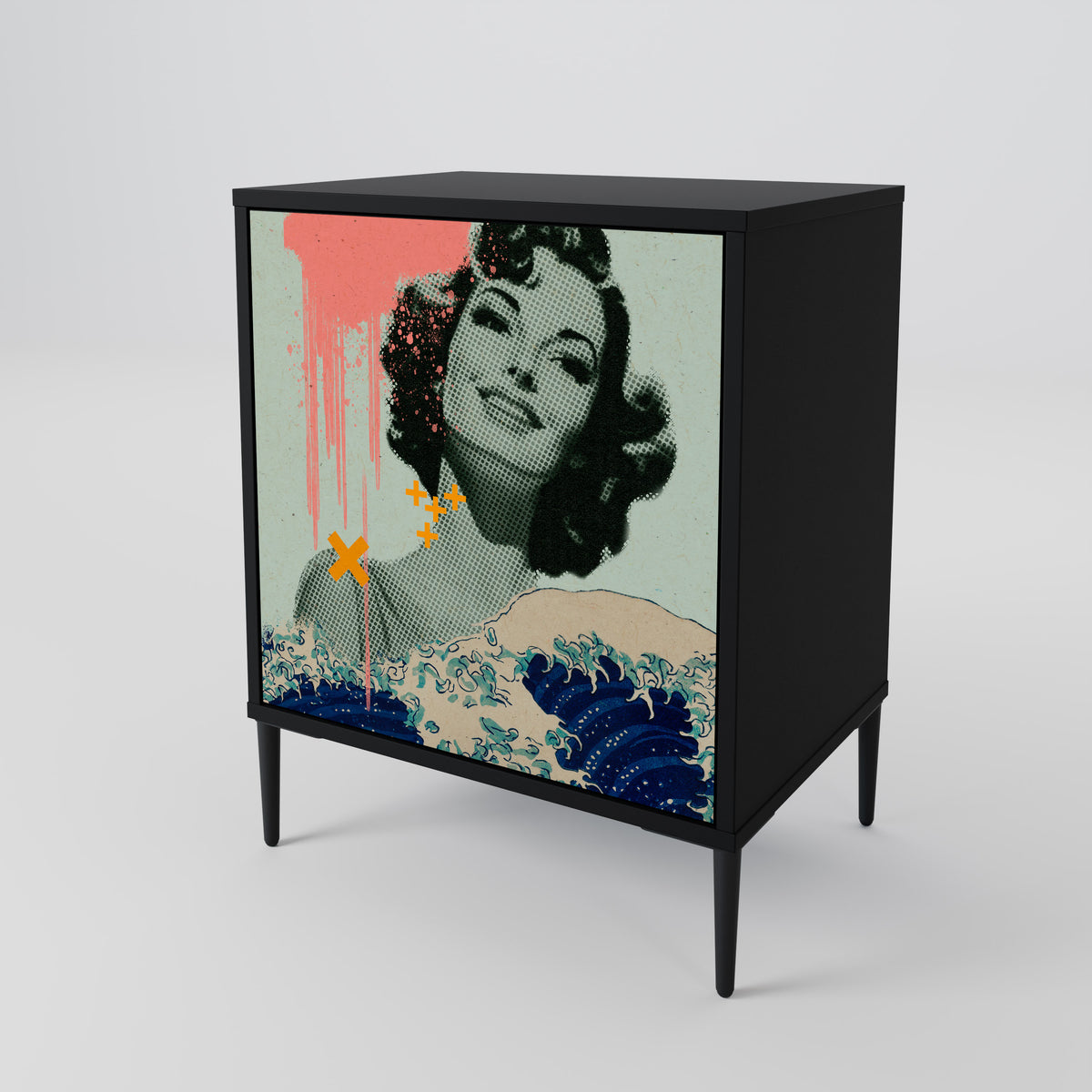 KANAGAWA BEAUTY 1-türiges Sideboard