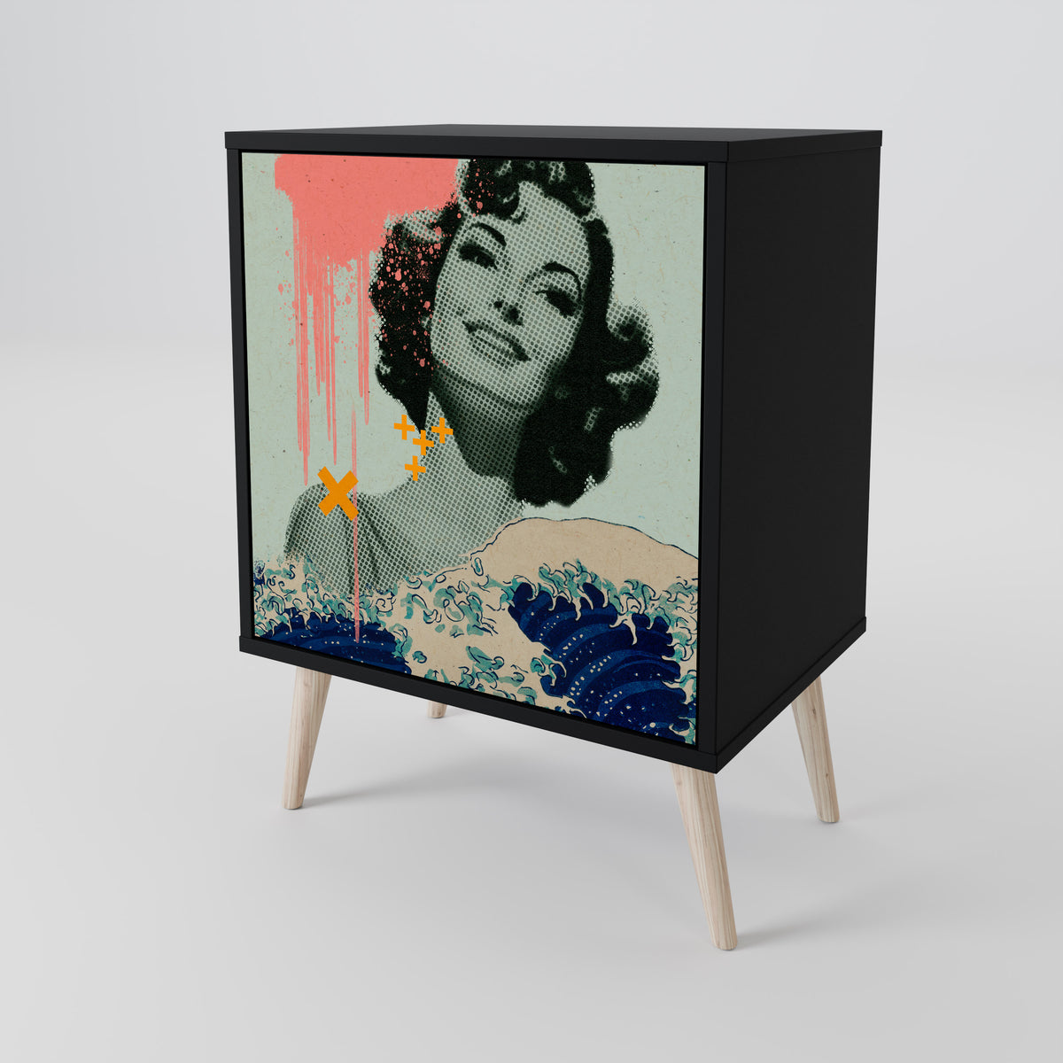 KANAGAWA BEAUTY 1-türiges Sideboard