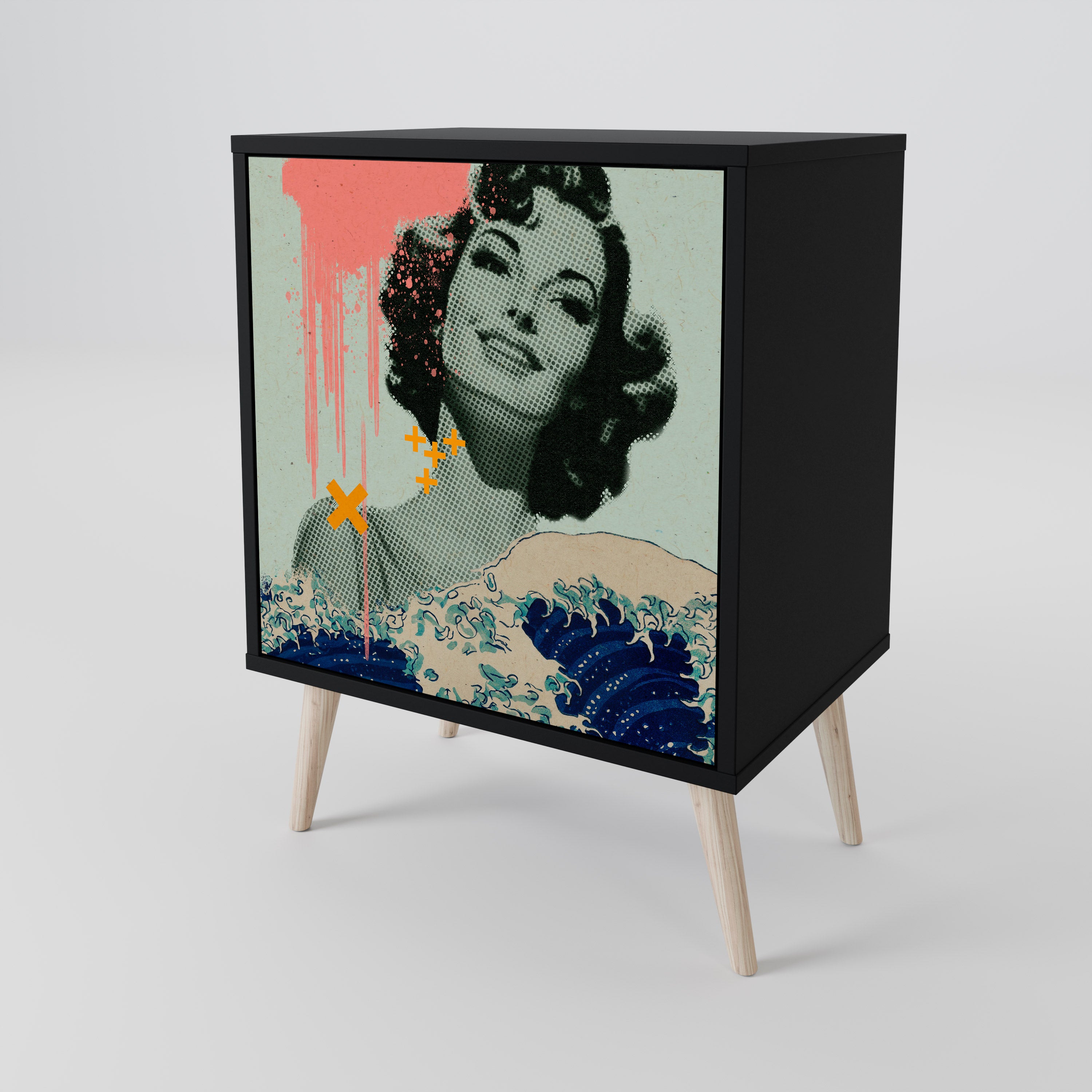 KANAGAWA BEAUTY 1-türiges Sideboard