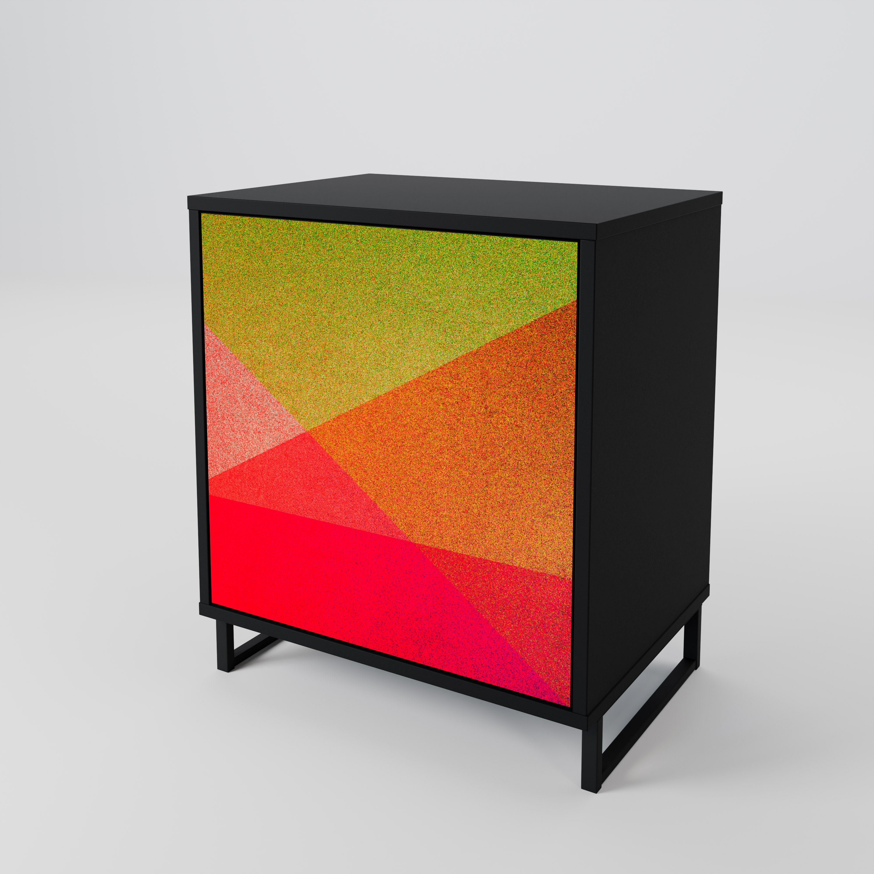 VIVID GEOMETRY 1-Door Sideboard