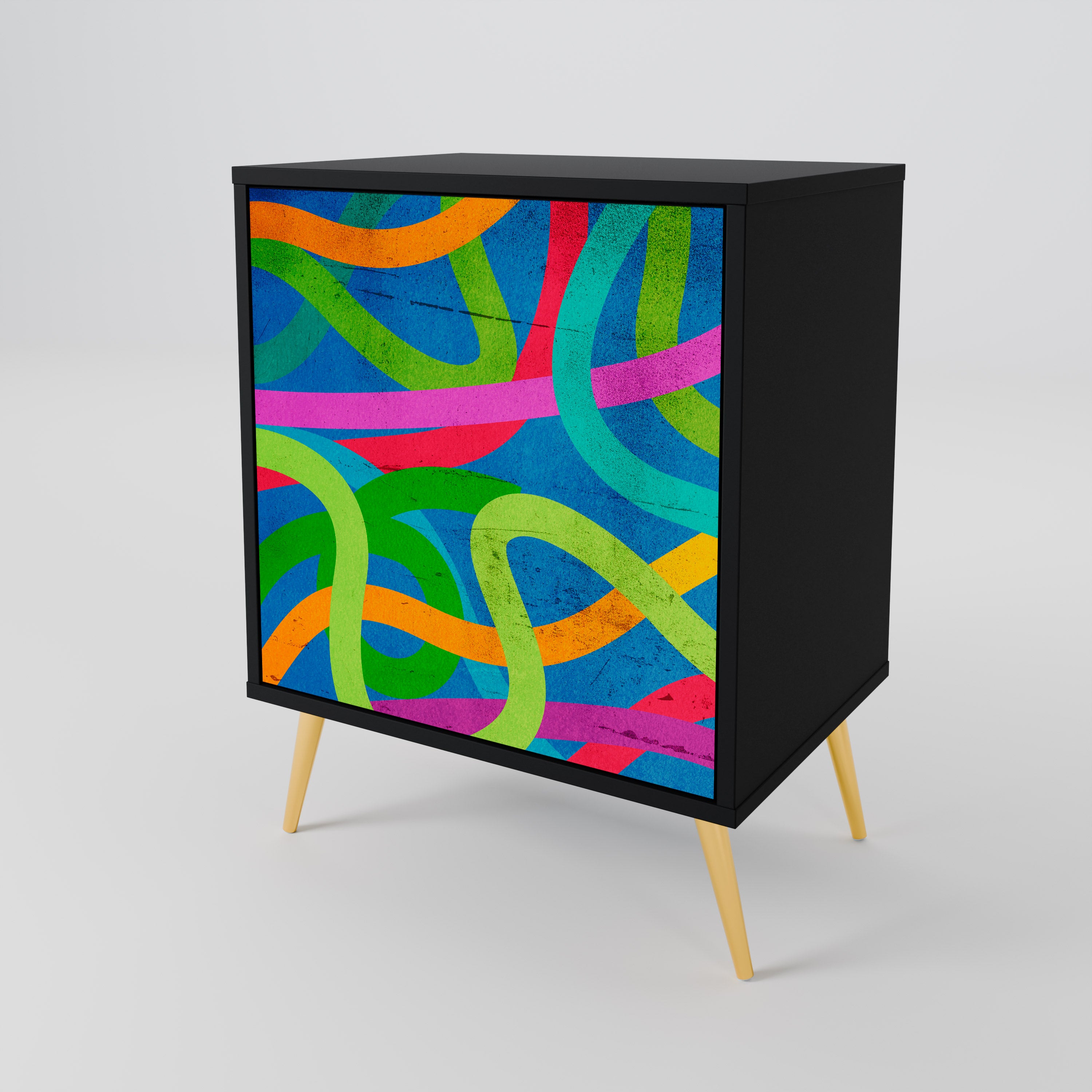 STREAMER TANGLE 1-Door Sideboard