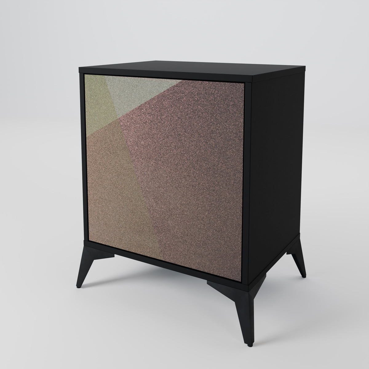 BEIGE GEOMETRY 1-türiges Sideboard