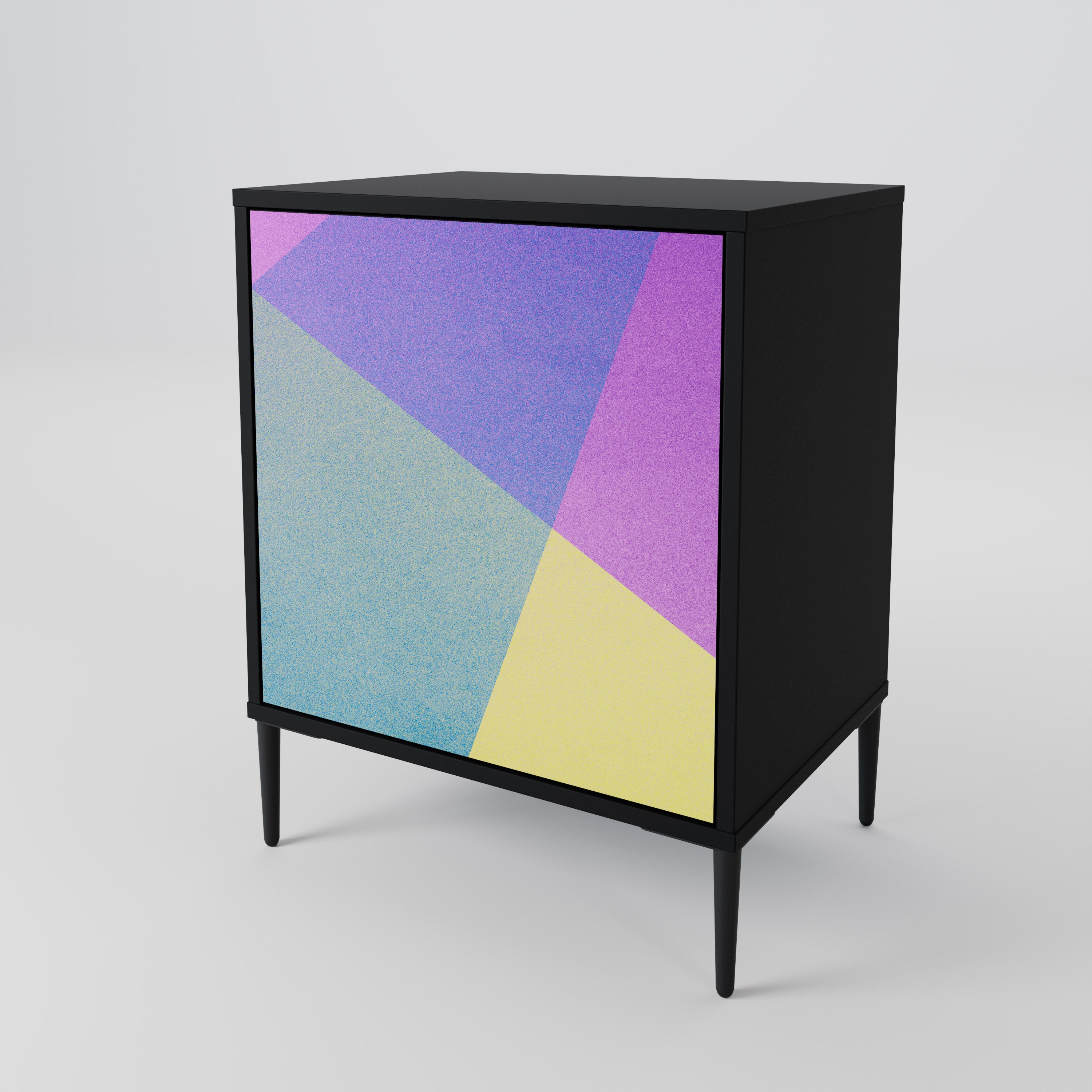 BRIGHT GEOMETRY 1-Door Sideboard