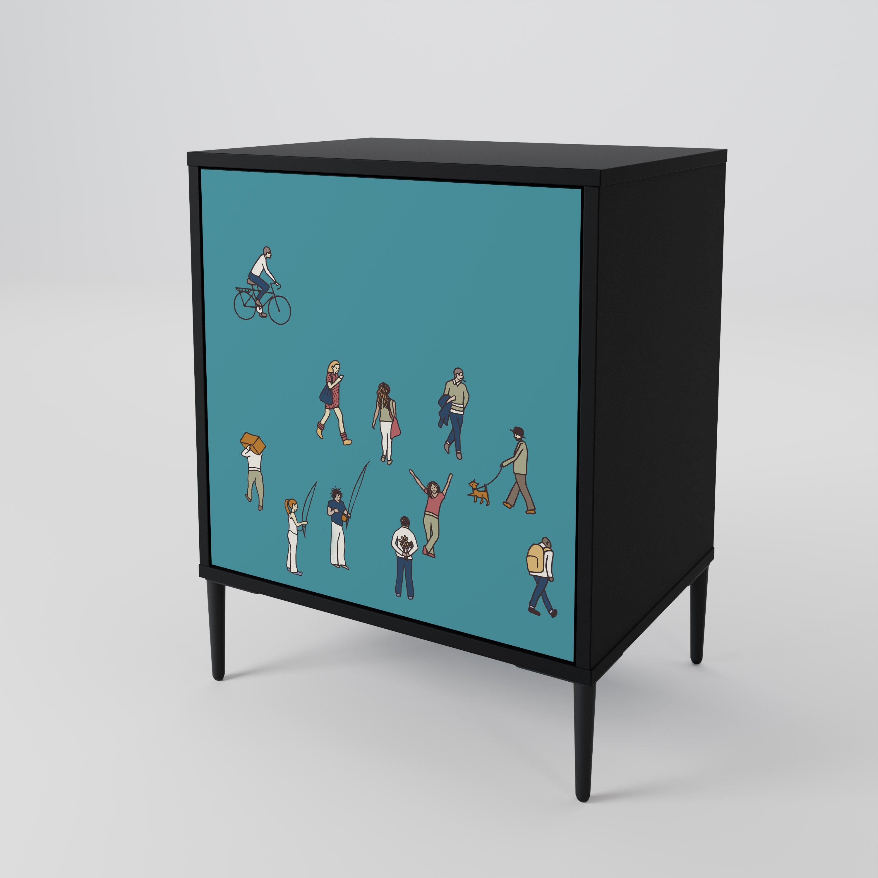 COLLECTIVE STREAM 1-Door Sideboard