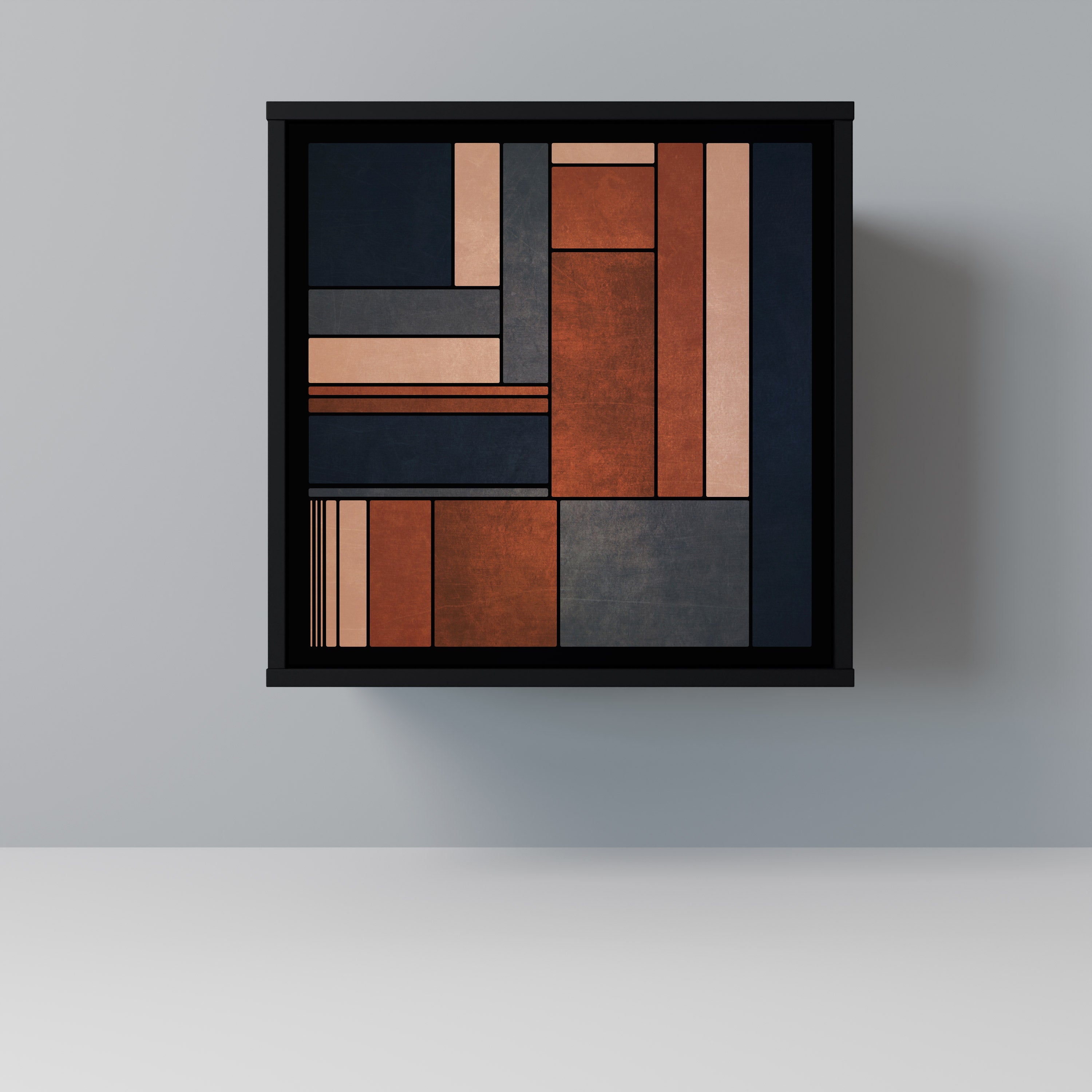 INTREPID FORMATION 1-Door Sideboard in Black Finish