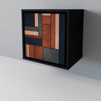 INTREPID FORMATION 1-Door Sideboard in Black Finish