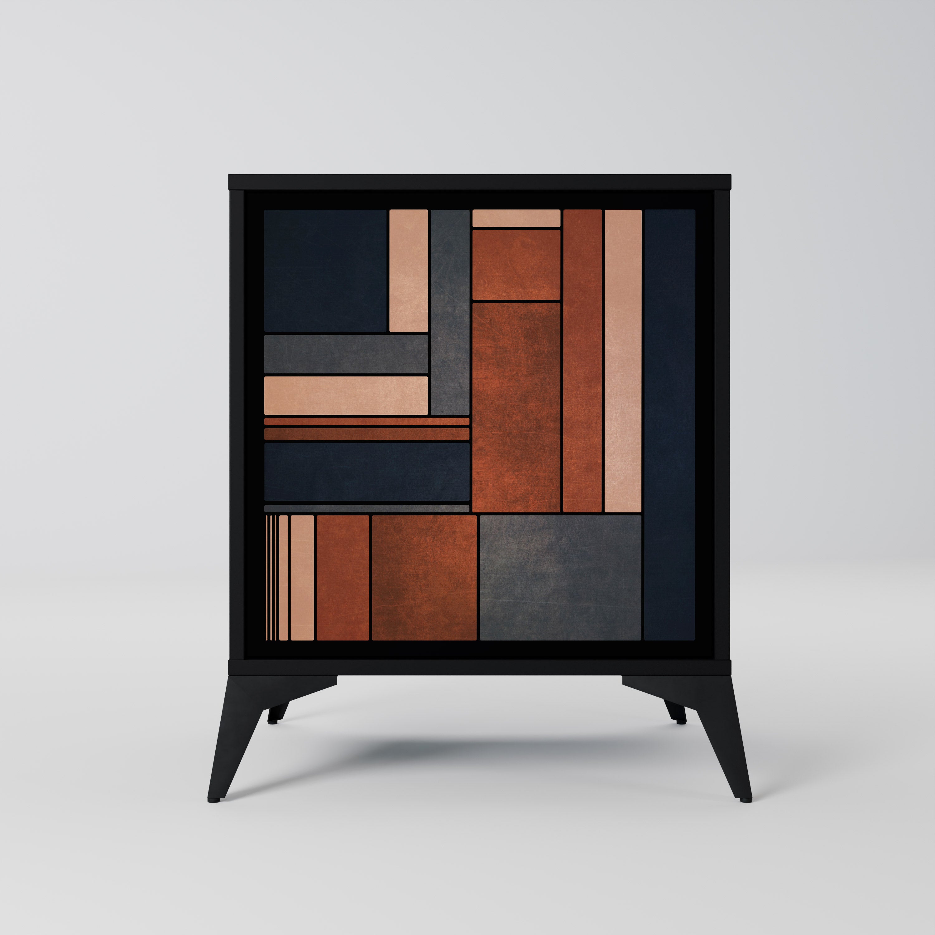 INTREPID FORMATION 1-Door Sideboard in Black Finish