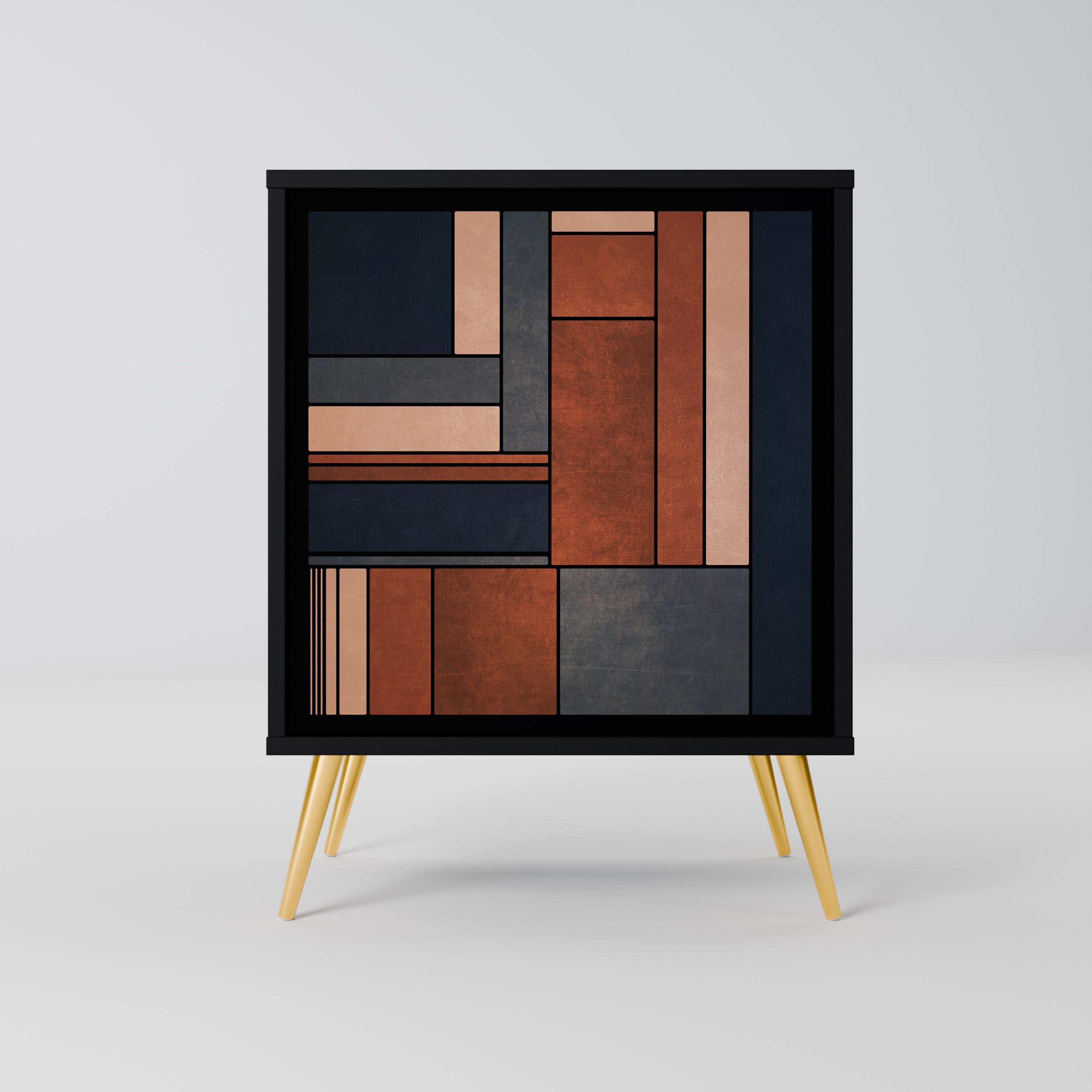 INTREPID FORMATION 1-Door Sideboard in Black Finish