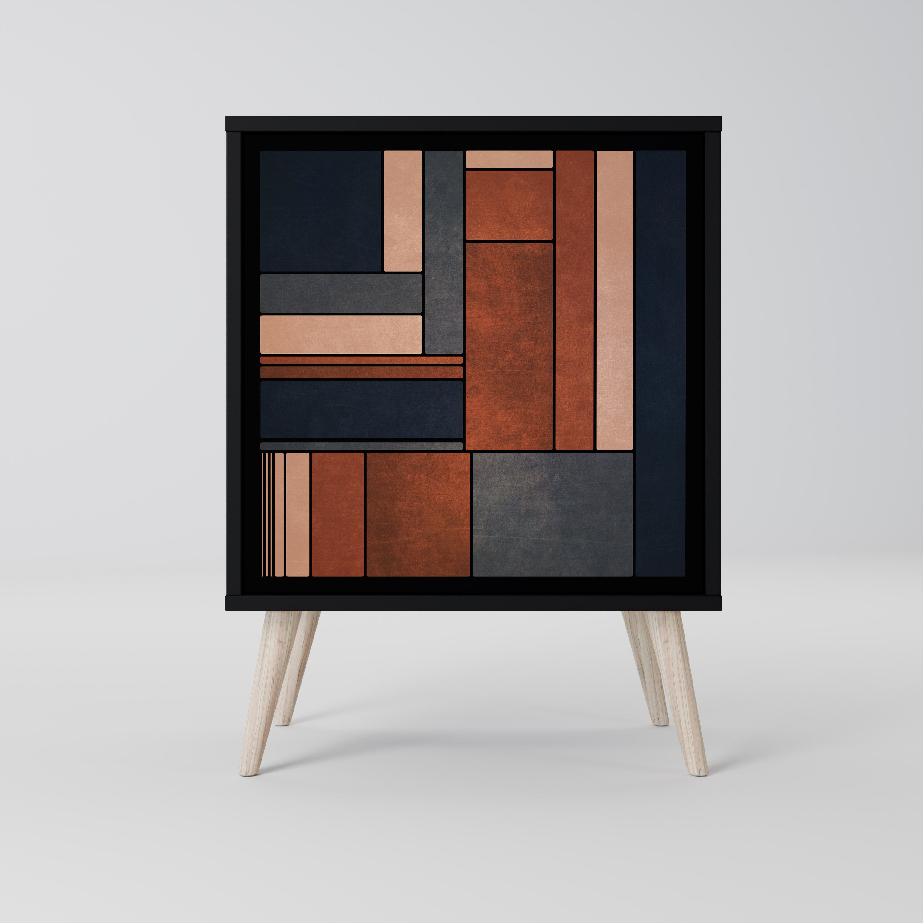 INTREPID FORMATION 1-Door Sideboard in Black Finish