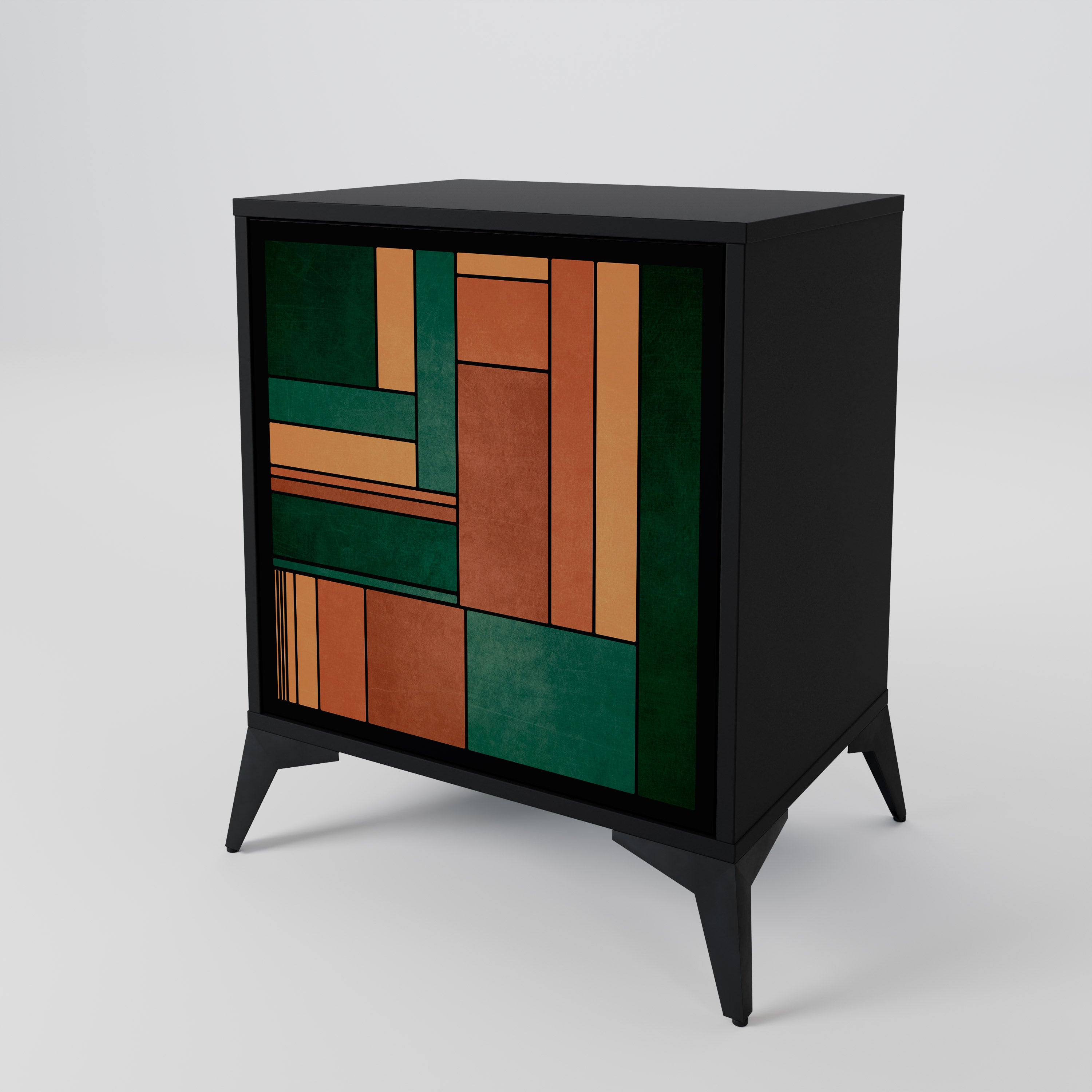 EARTHY FIGURES 1-Door Sideboard