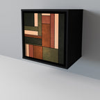 FIGURES OF NATURE 1-Door Sideboard in Black Finish